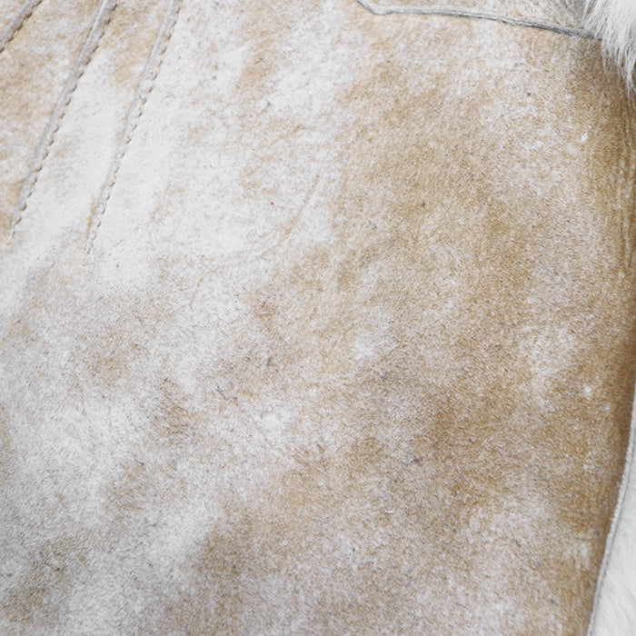 Gucci Shearling Belted Jacket Beige