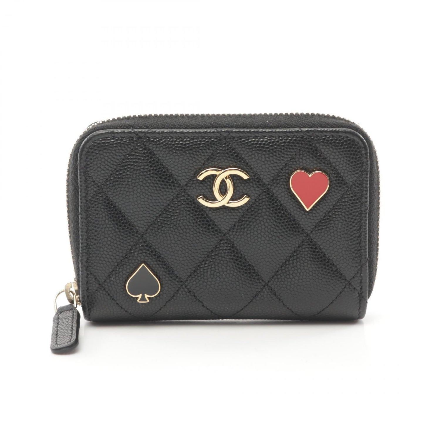 Chanel Matelasse Leather Coin Case AP3082