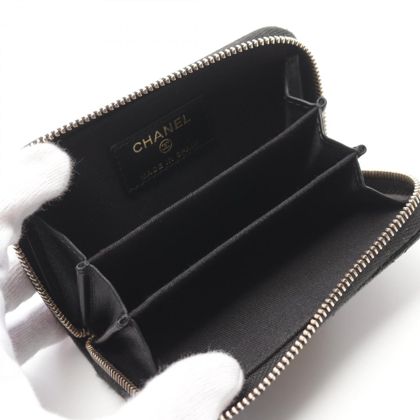 Chanel Matelasse Leather Coin Case AP3082