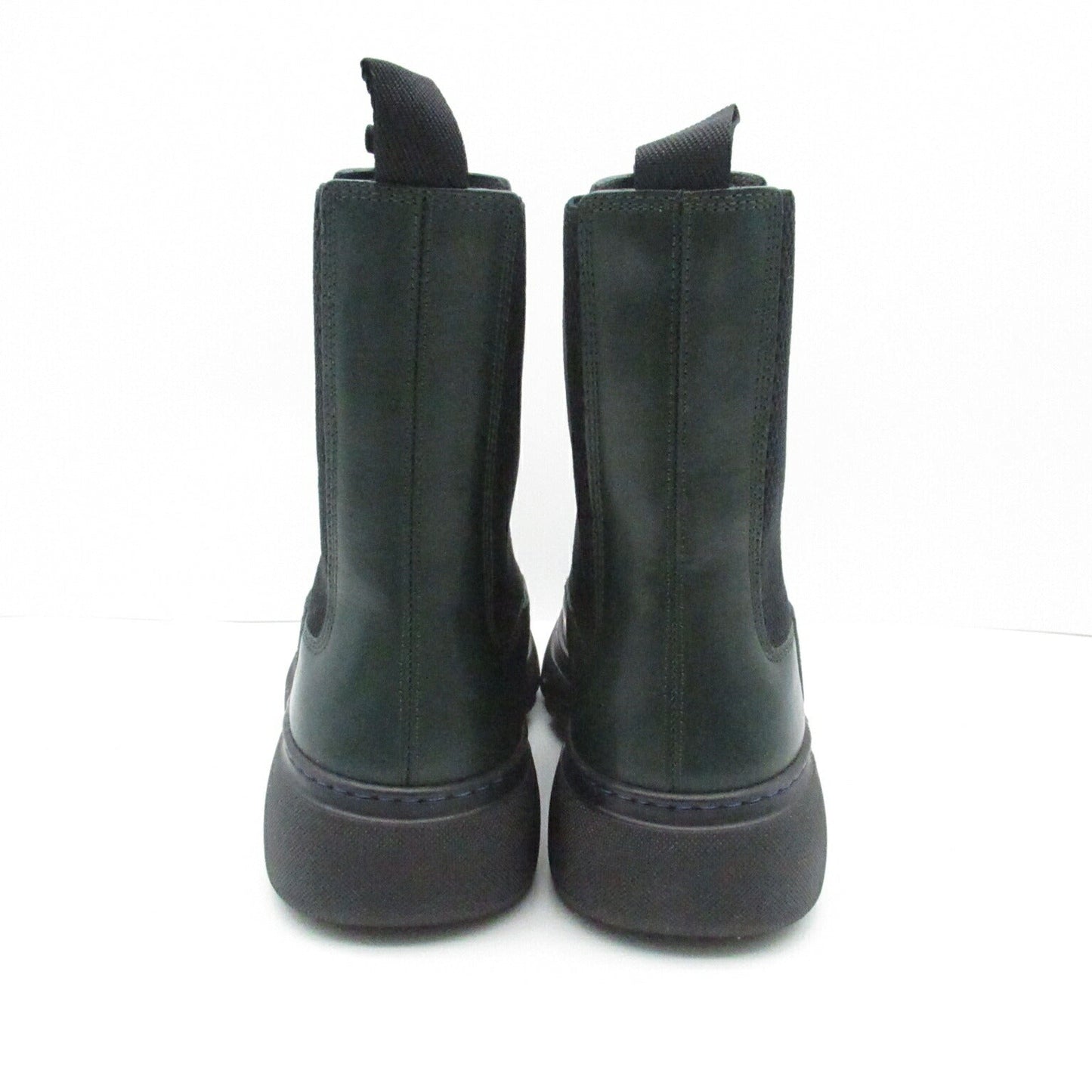 Burberry Creeper Chelsea Boots Leather Black