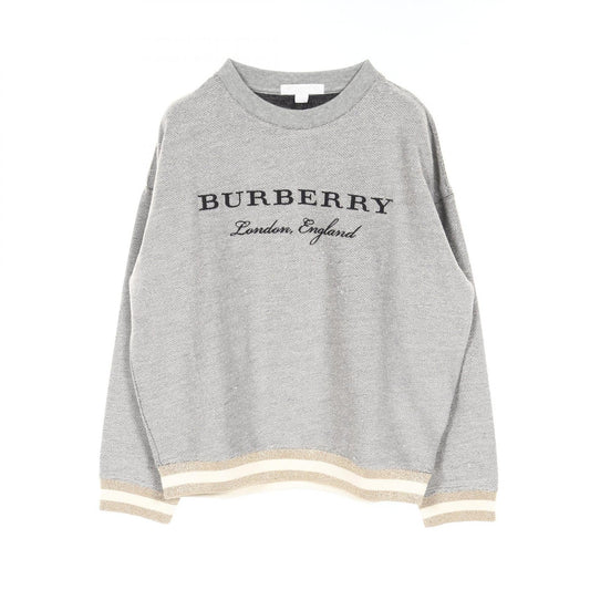 Burberry Cotton Sweatshirt Gray Multicolor