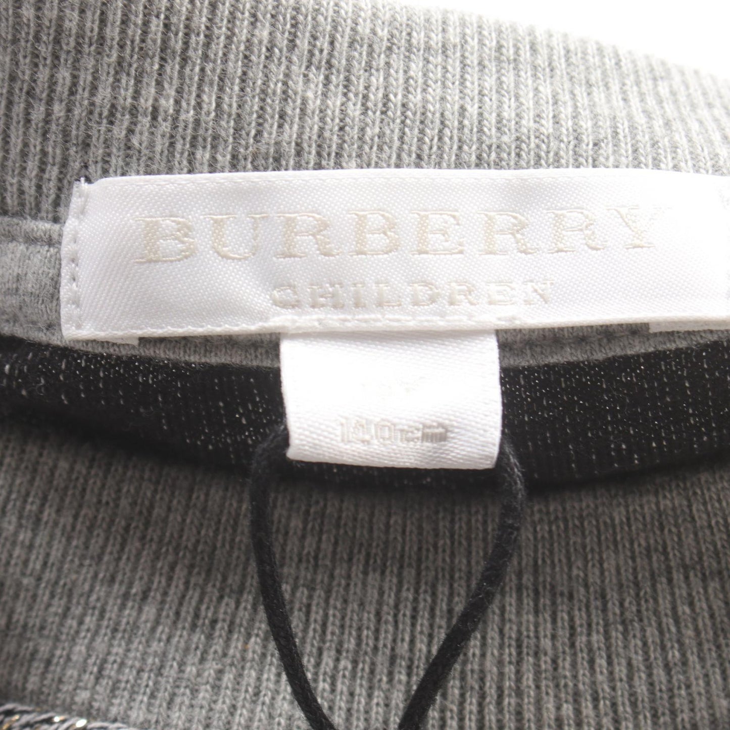 Burberry Cotton Sweatshirt Gray Multicolor
