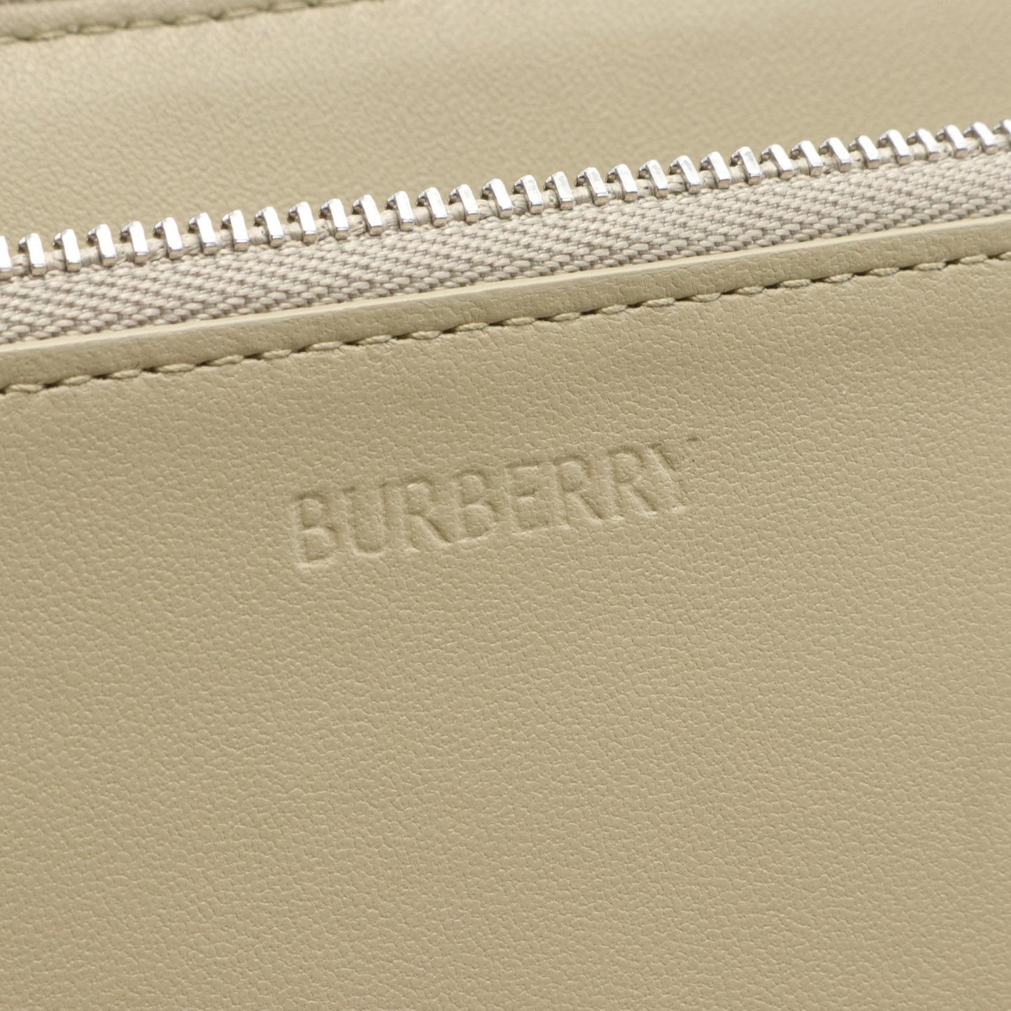 Burberry Canvas Round Long Wallet 8087323