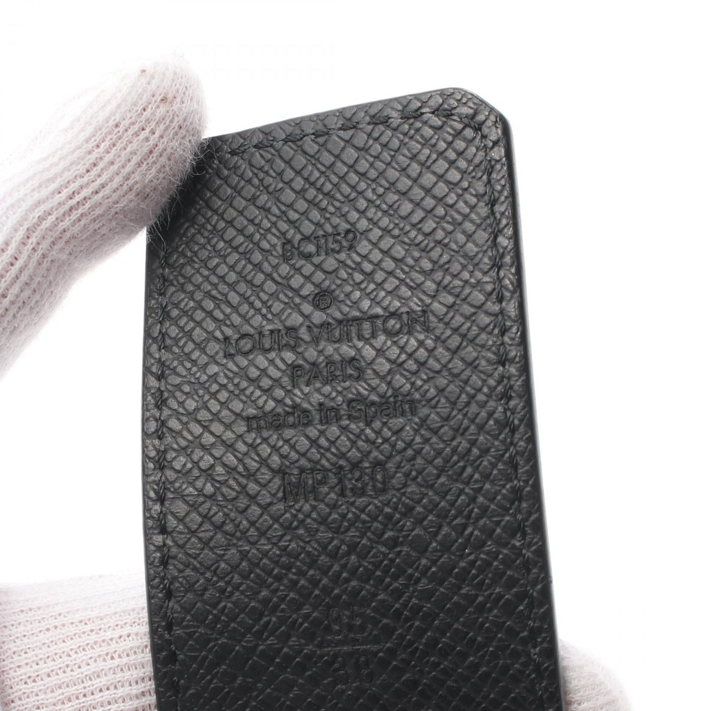 Louis Vuitton LV Initiales Monogram Eclipse Belt