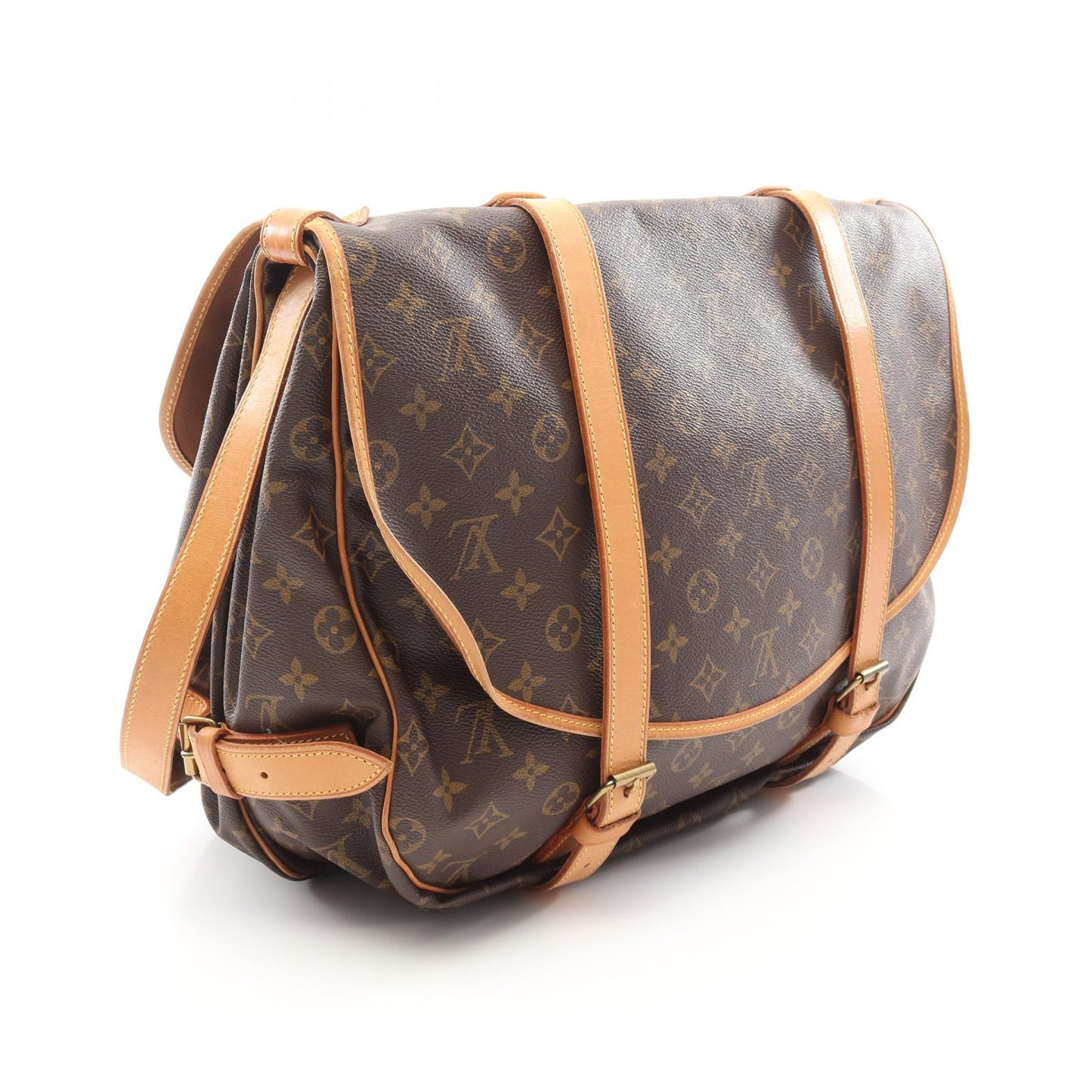 Louis Vuitton Saumur 43 Monogram Shoulder Bag