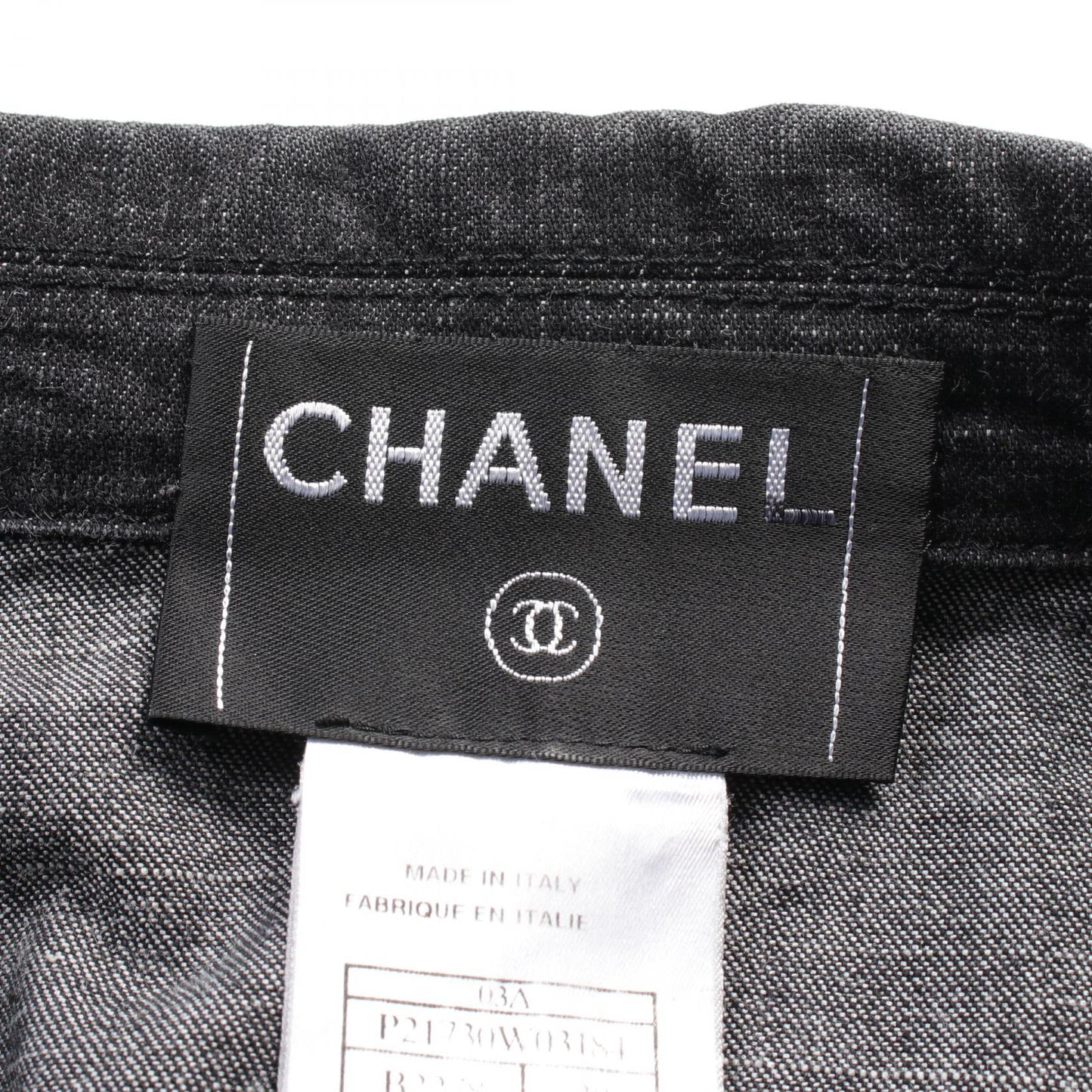 Chanel Denim Jacket Cotton Outerwear