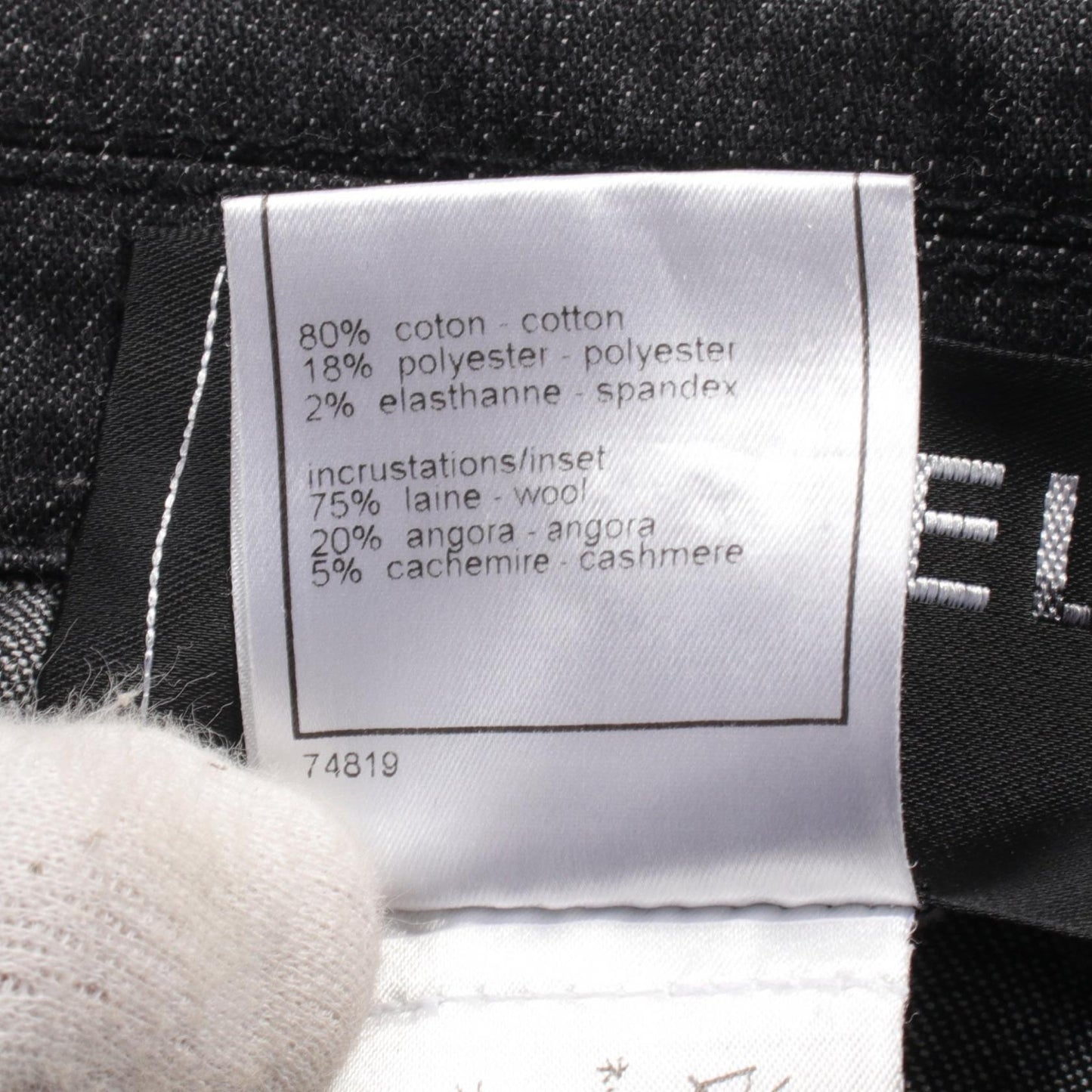 Chanel Denim Jacket Cotton Outerwear