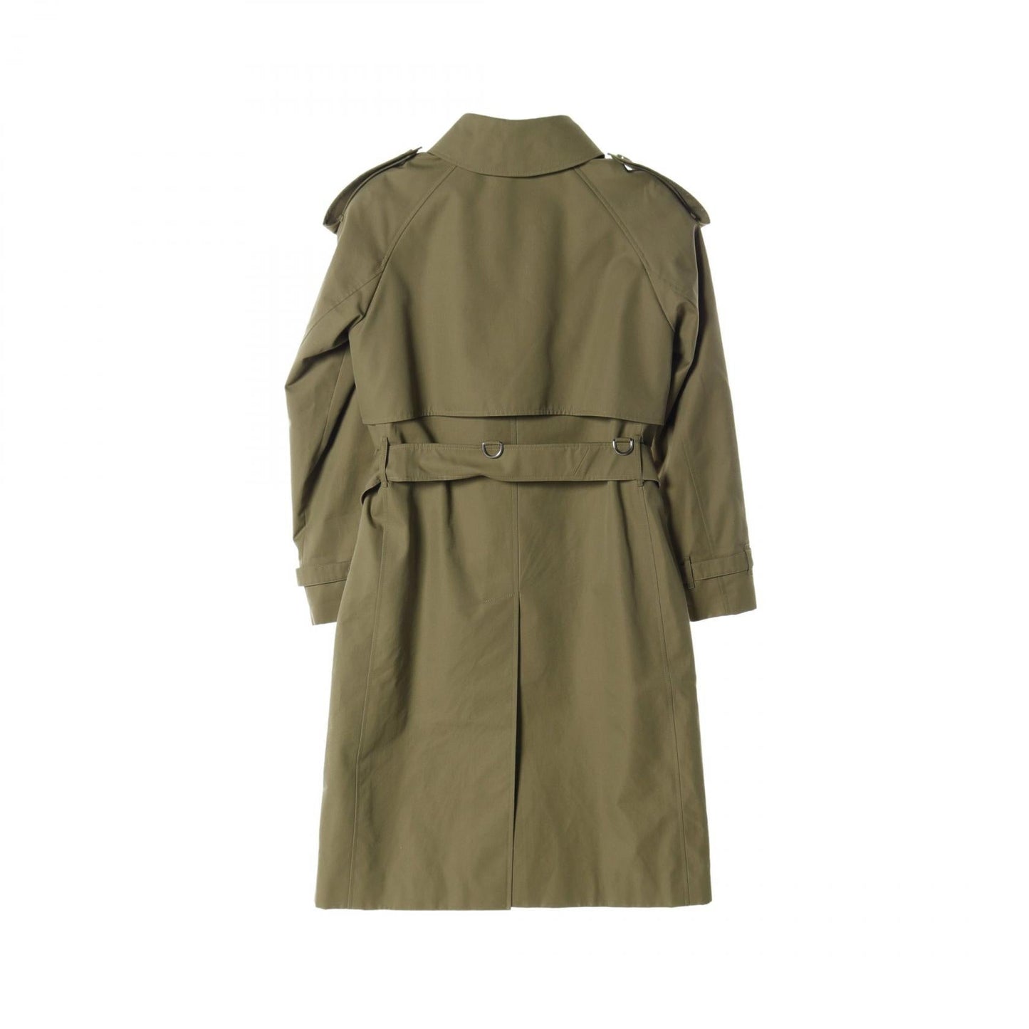 Burberry Cotton Trench Coat Khaki