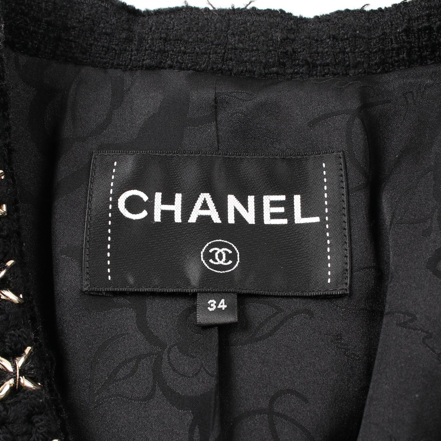Chanel Wool Outerwear Black P56907V30555