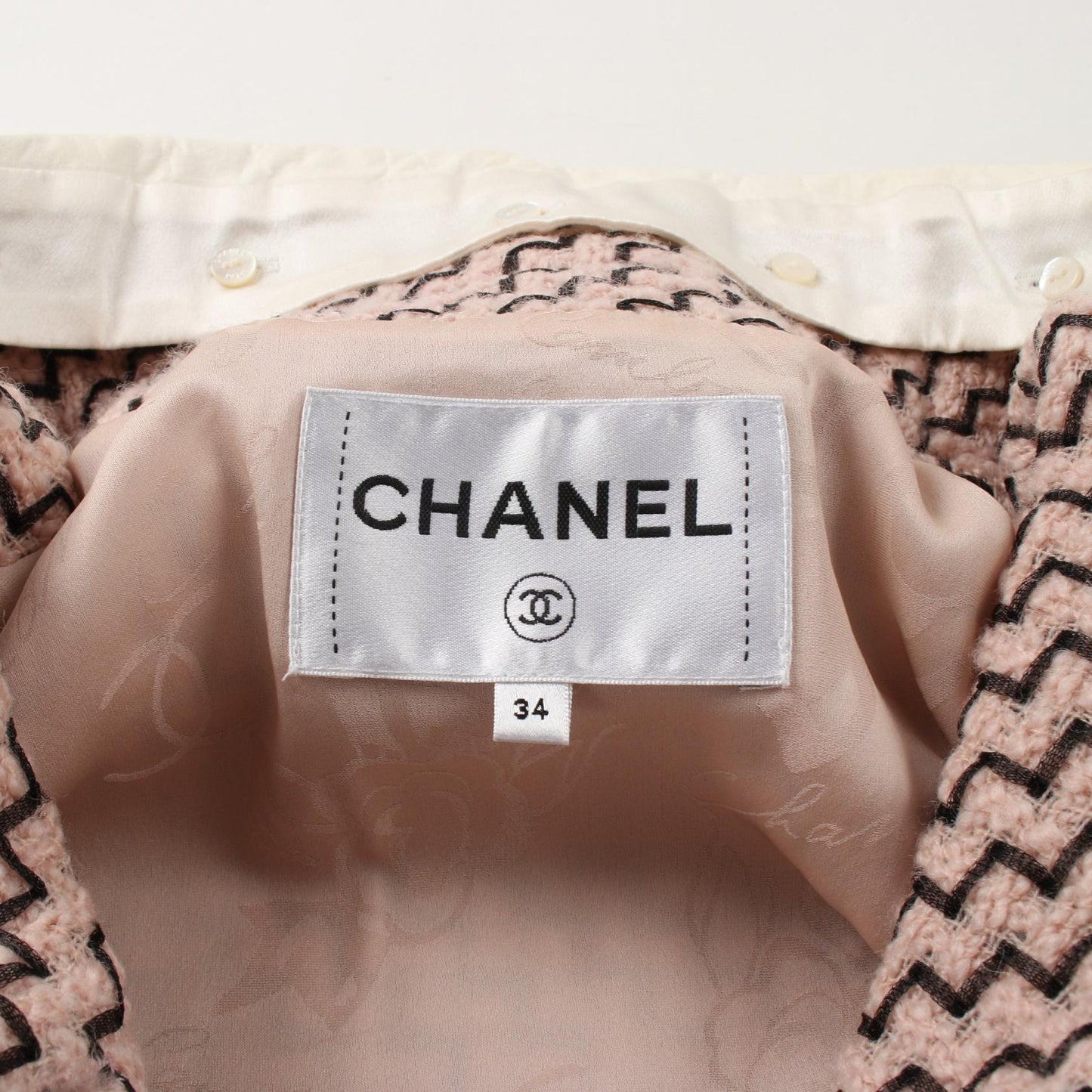 Chanel Wool Nylon Outerwear Pink