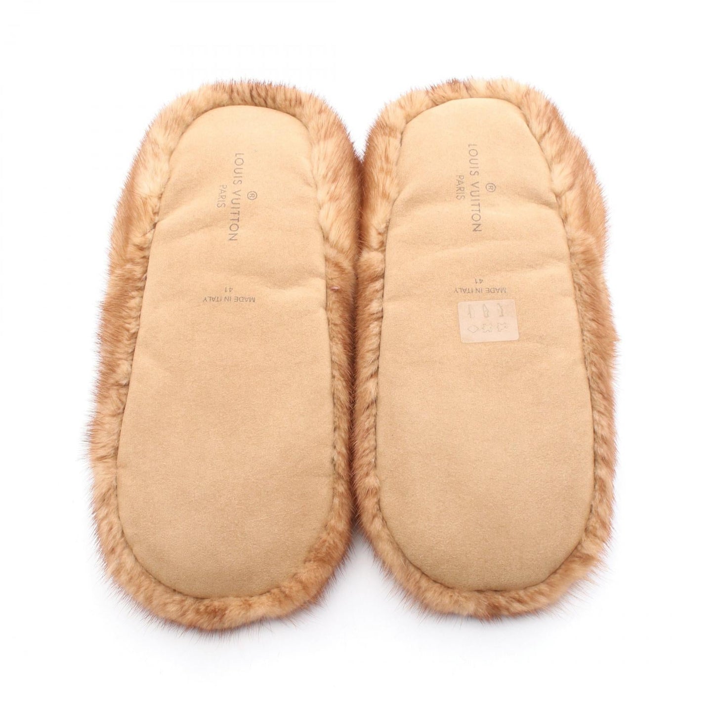 Louis Vuitton LV Dreamy Line Mink Slippers