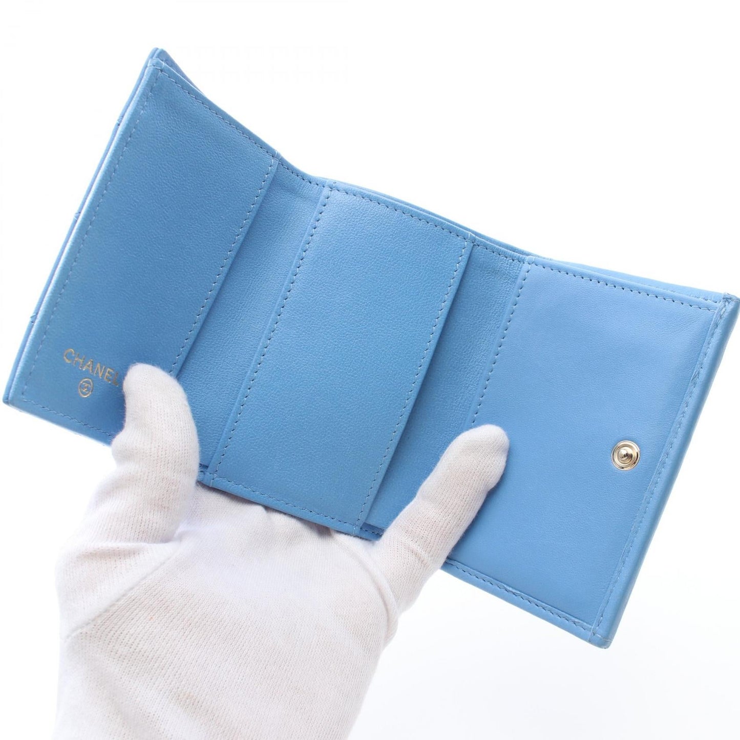 Chanel Lambskin Small Flap Wallet AP3808