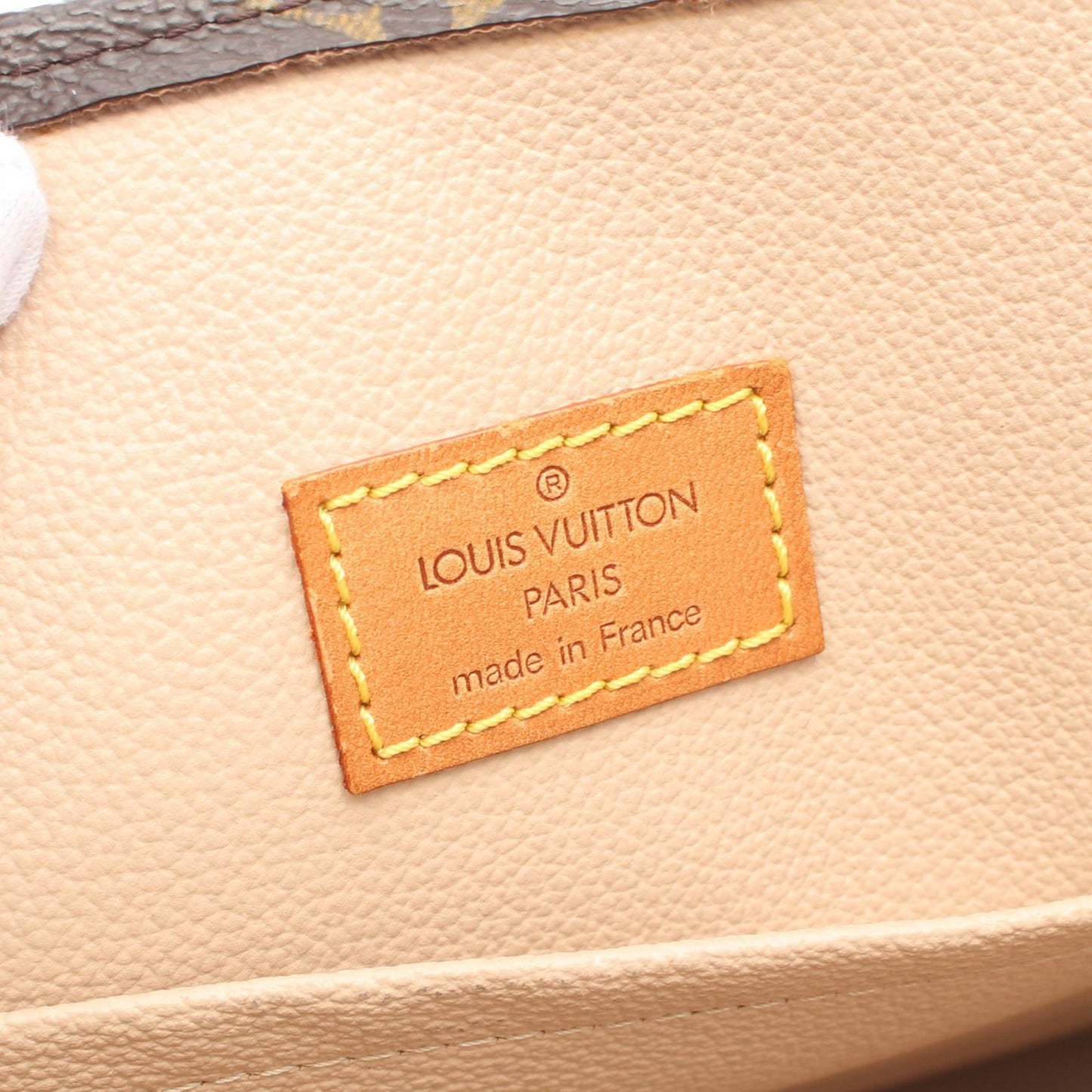 Louis Vuitton Sac Plat Monogram Coated Canvas Tote Bag