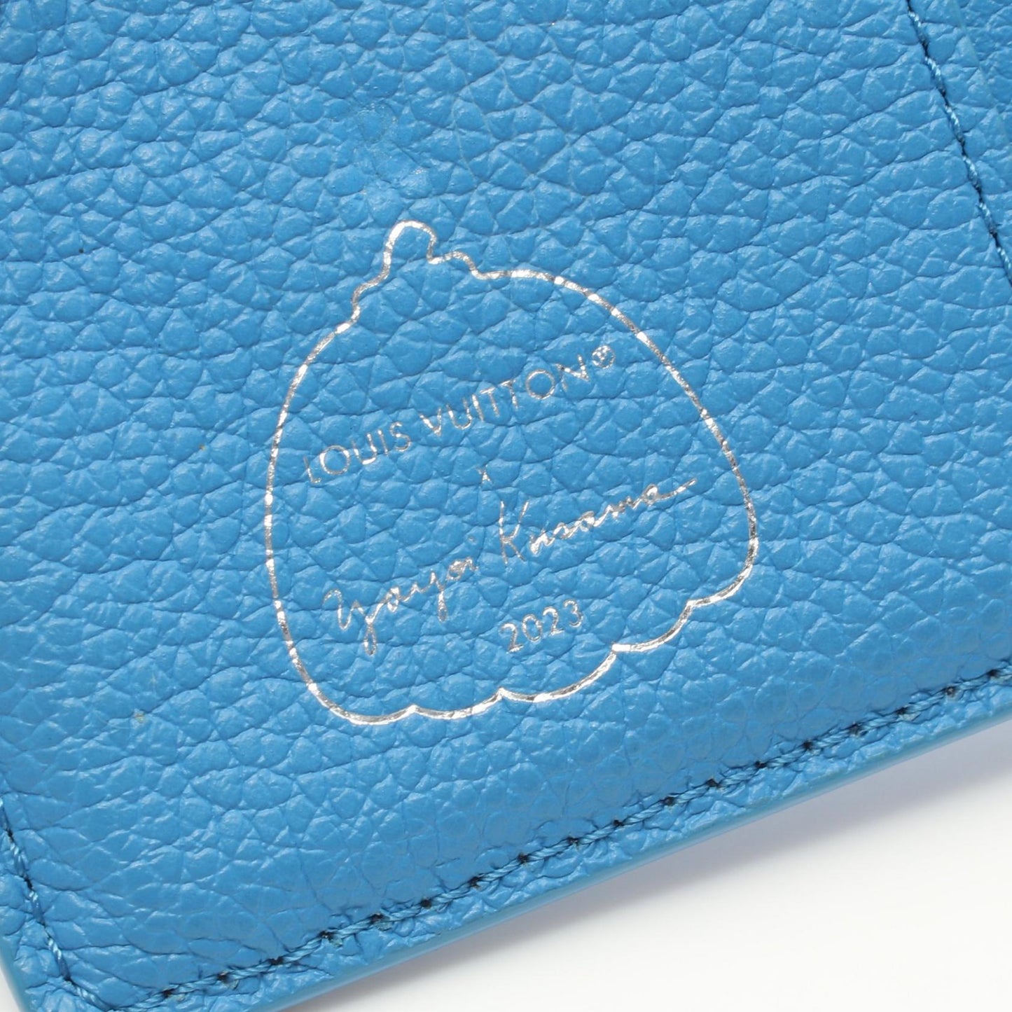 Louis Vuitton × yayoi kusama Portefeuille Clea Monogram Leather Wallet