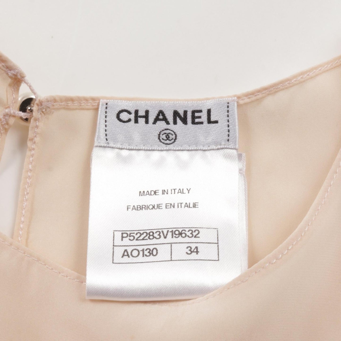 Chanel Silk Blouse P52283V19632
