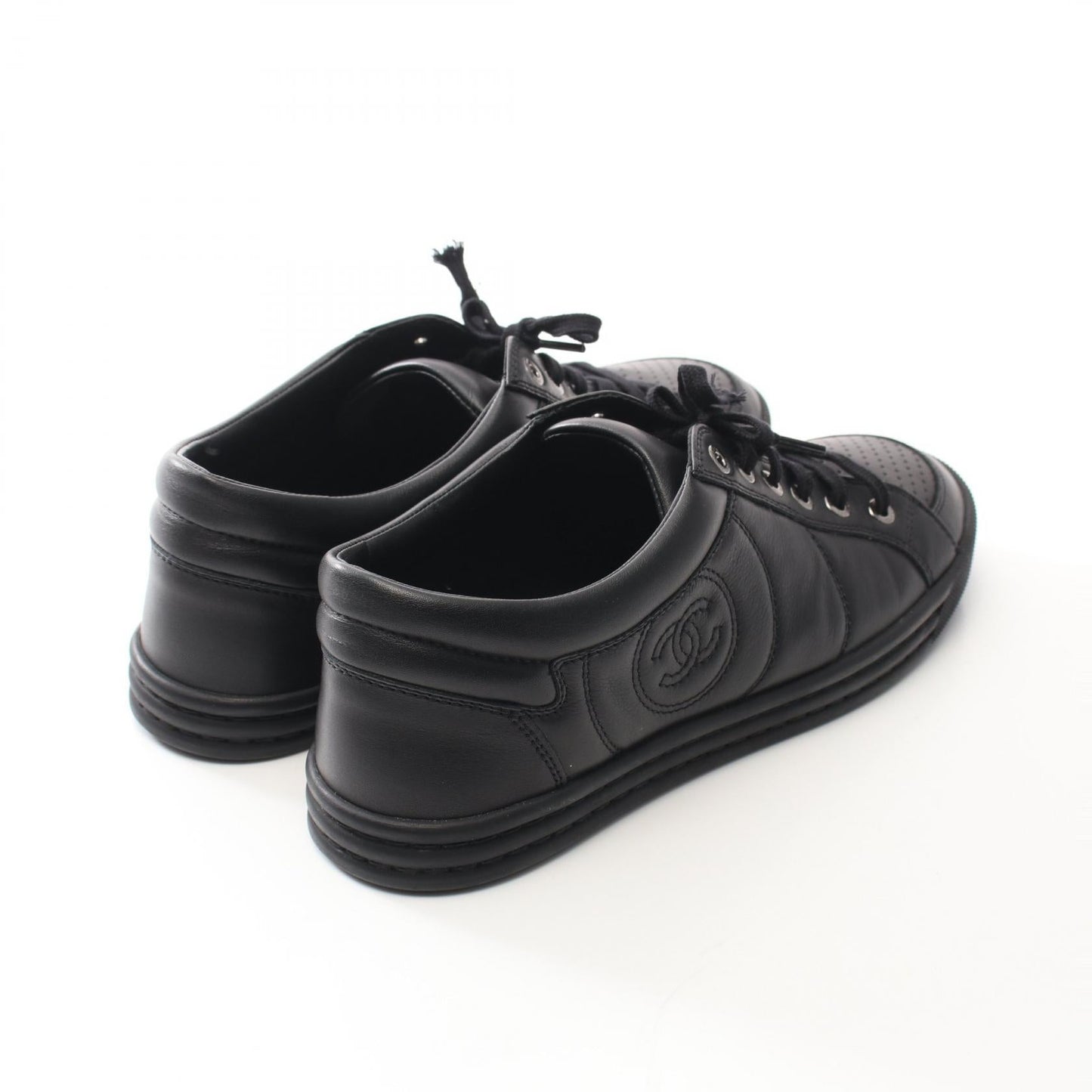 Chanel Leather Coco Mark Sneakers G29688