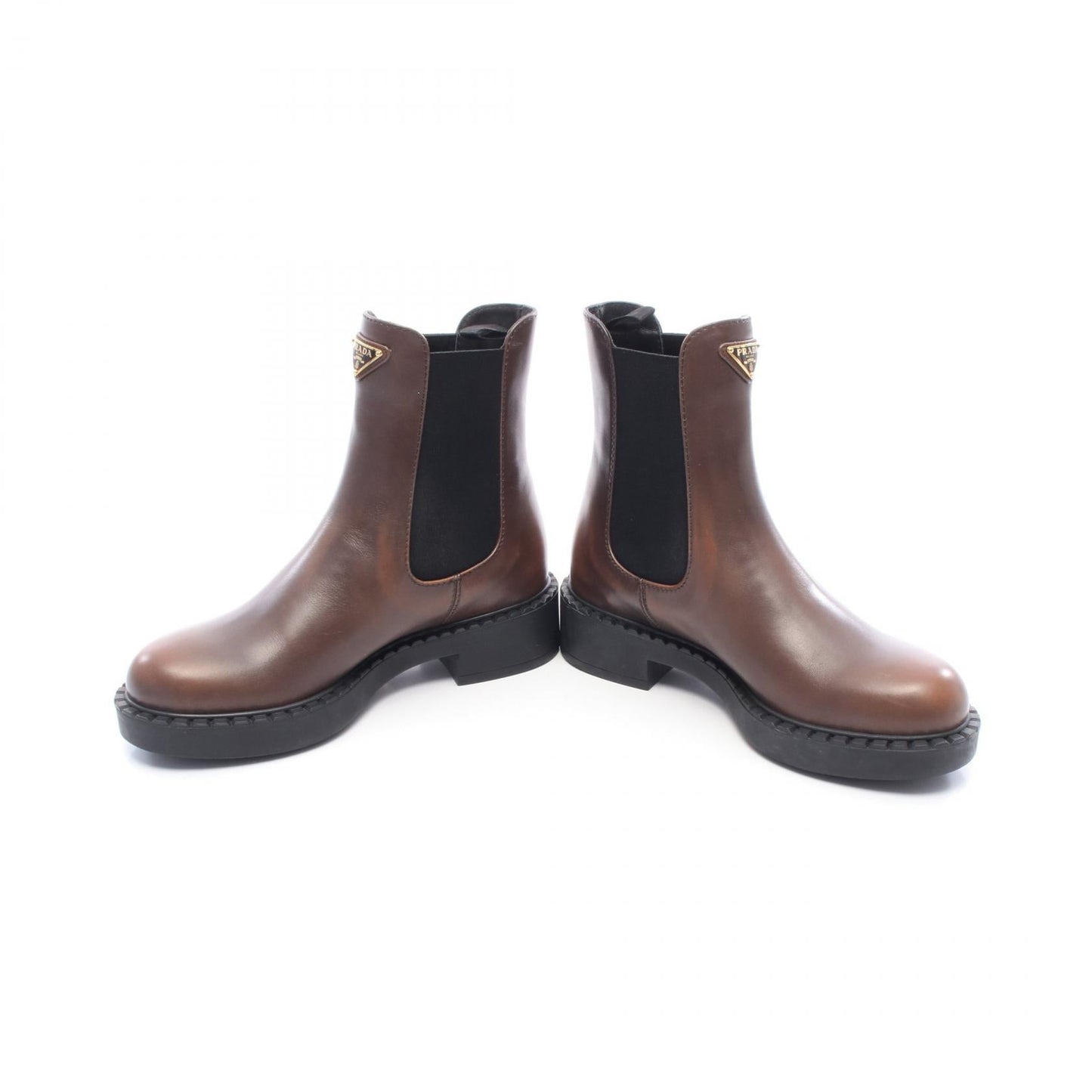 Prada Leather Chelsea Boots