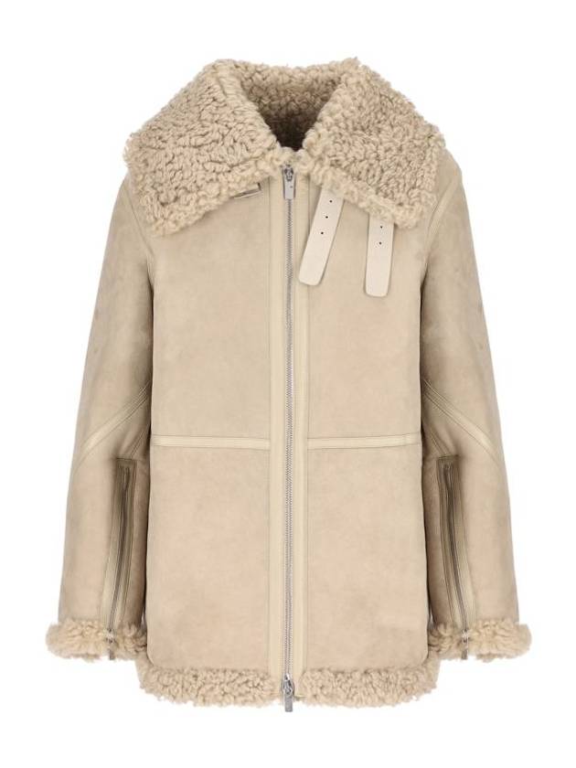 Burberry Aviator Shearling Jacket Field