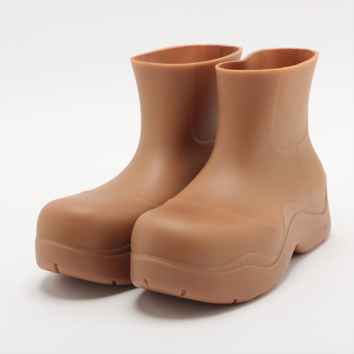 Bottega Veneta Rainbow Boots 41 Men Brown Paddle