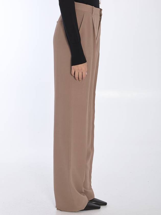 Saint Laurent Silk Crêpe Trousers