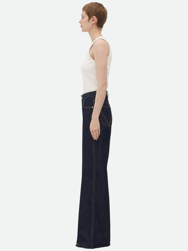 Bottega Veneta Palazzo wide jeans indigo