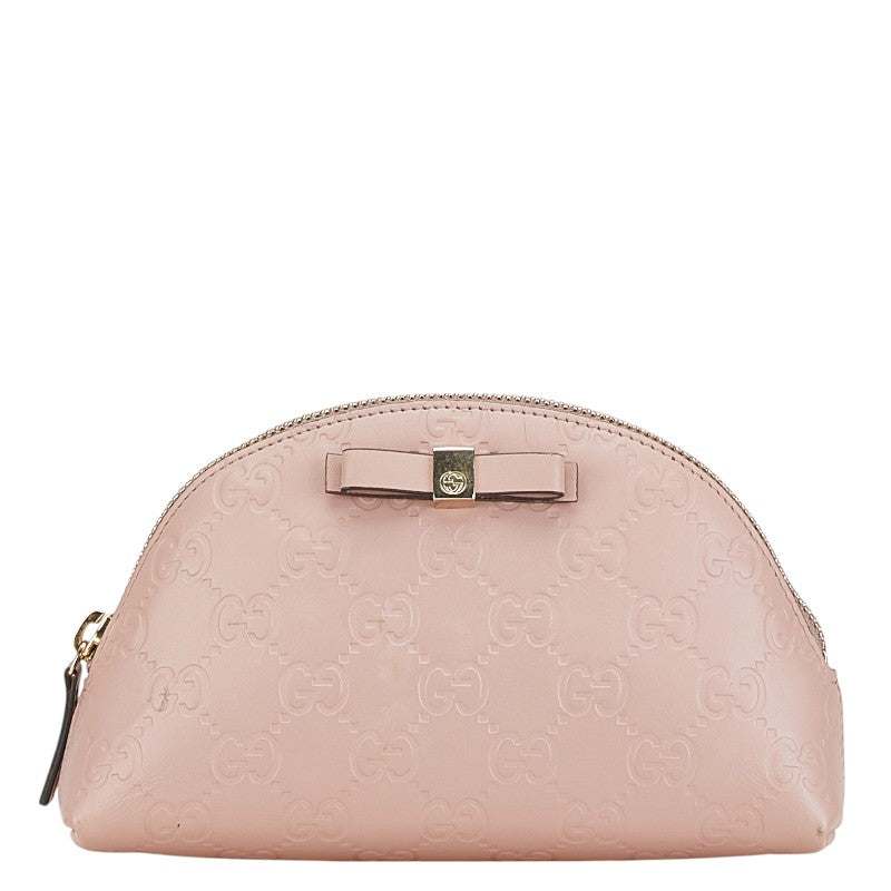 Gucci Guccissima Leather Pouch