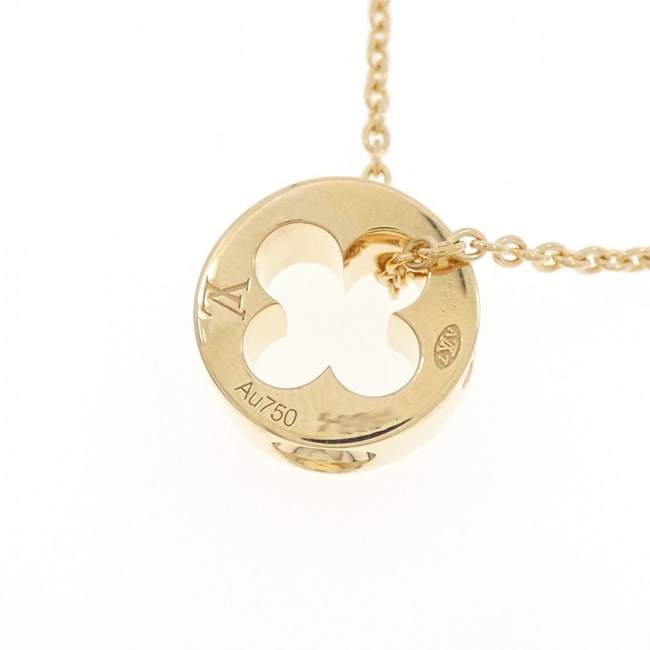 Louis Vuitton Pendentif Empreinte Au750 Necklace