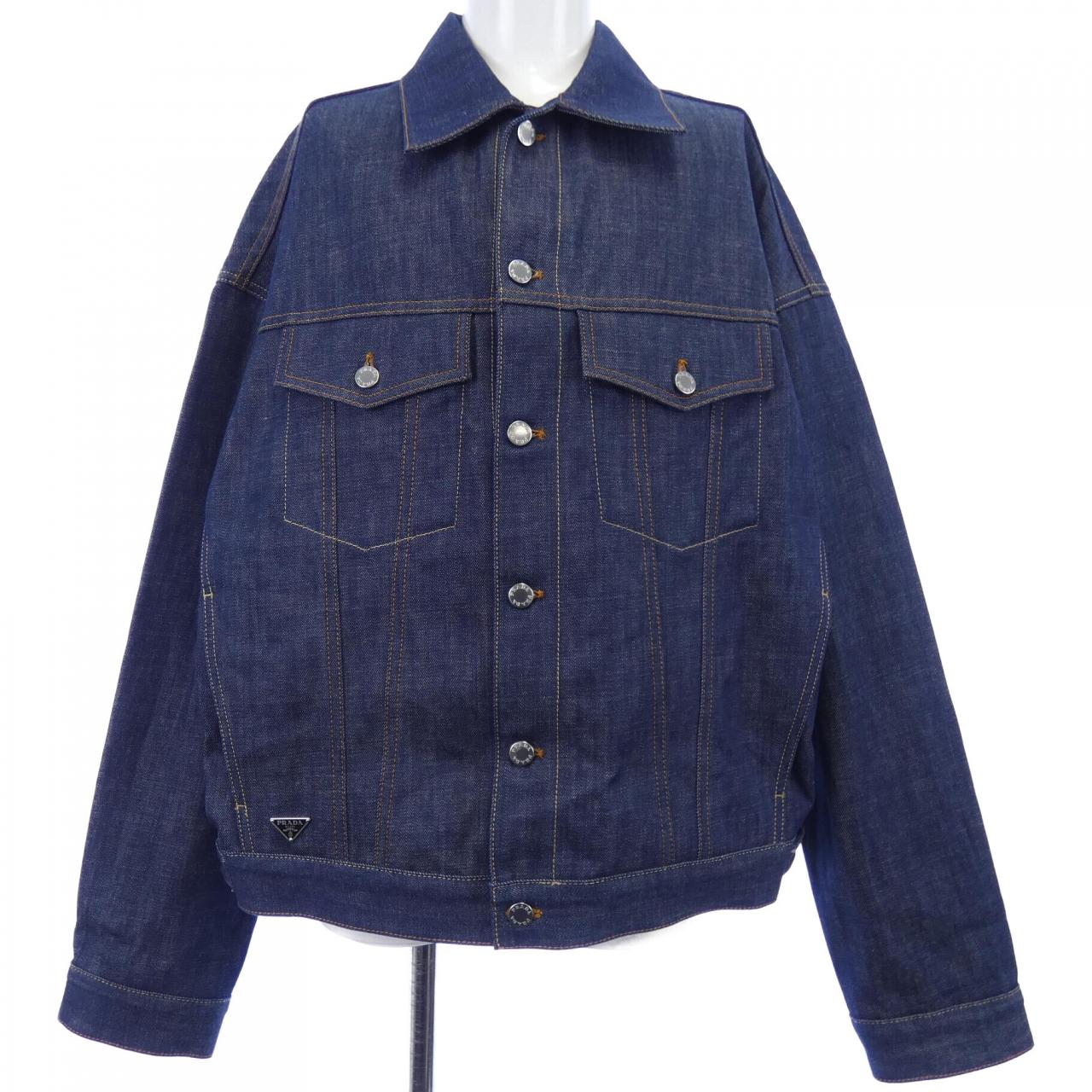 Prada GEB257 SAAO 15C7 Denim Jacket