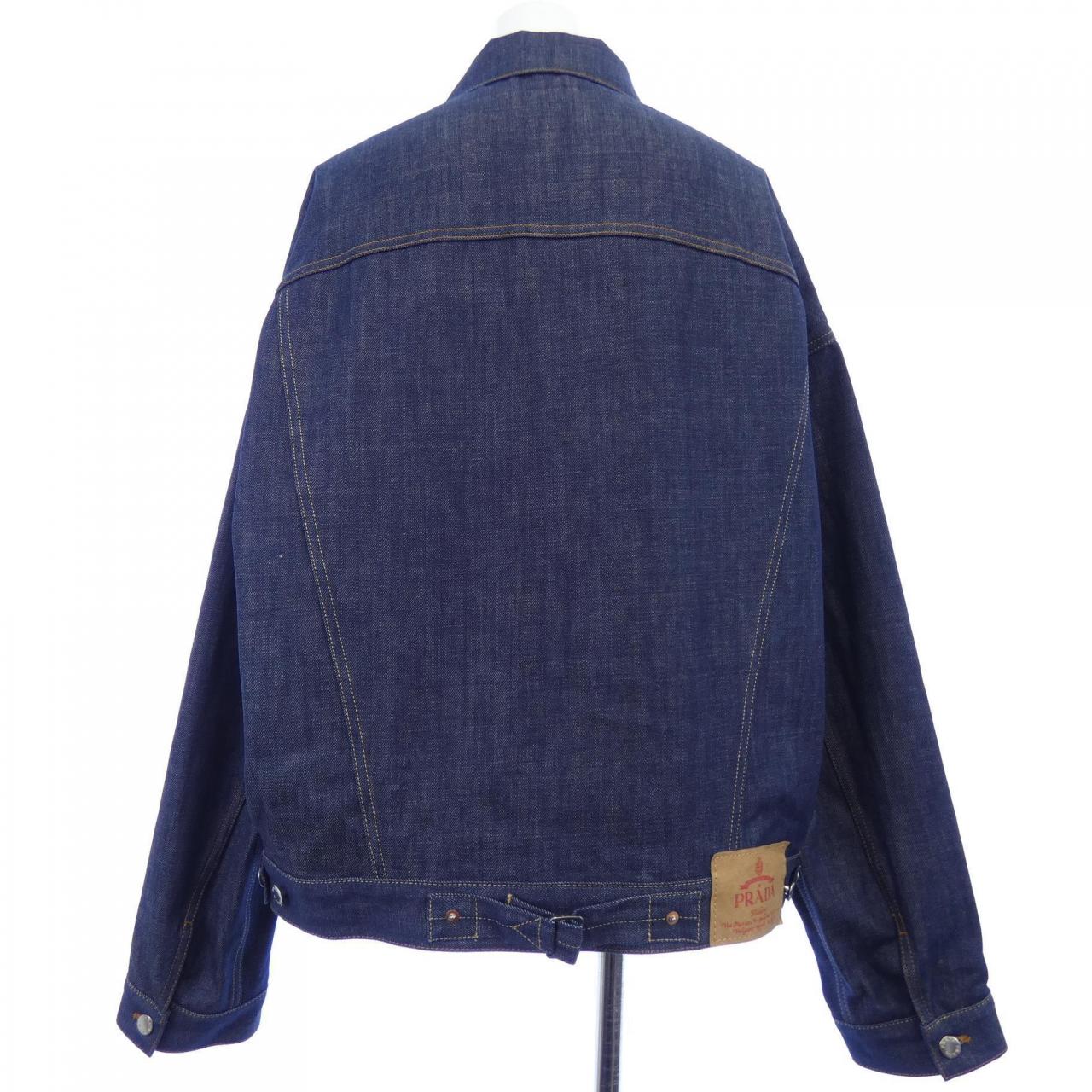 Prada GEB257 SAAO 15C7 Denim Jacket