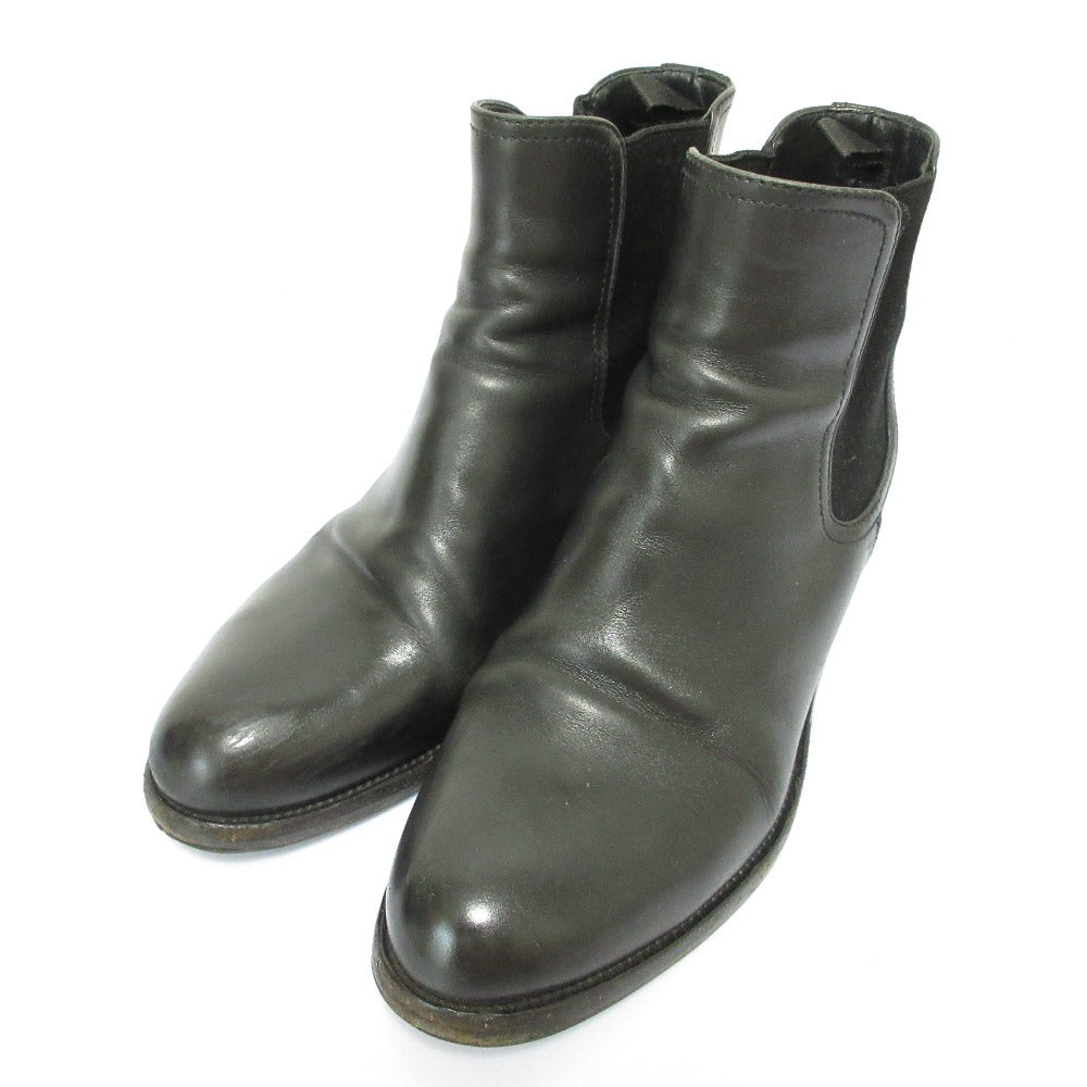 Prada Leather Chelsea Boots