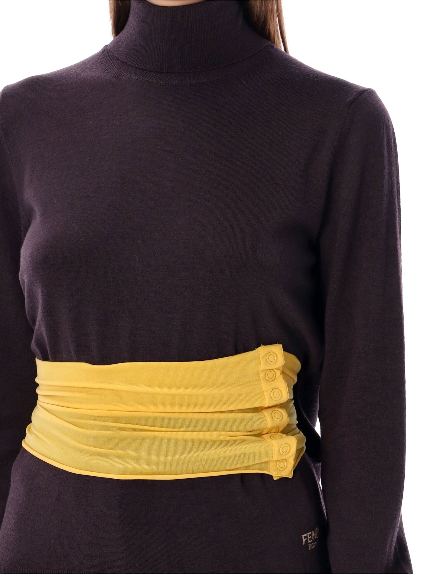 FENDI Layered Knit Jumper for Women - Size 40