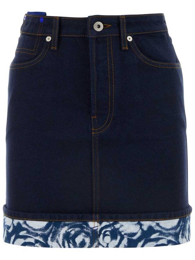 Burberry Japanese Denim Mini Skirt 8080921