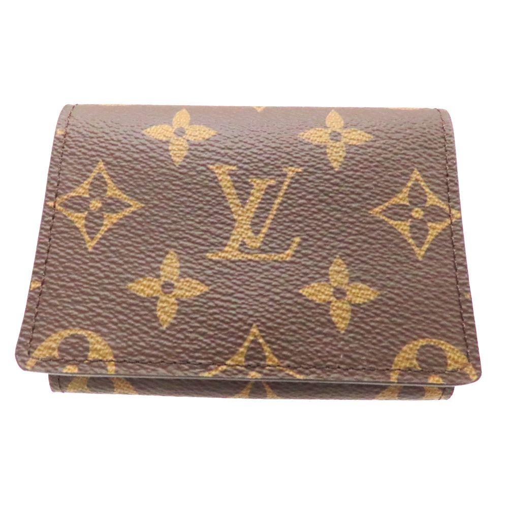 Louis Vuitton Enveloppe Carte de Visite Monogram Card Case