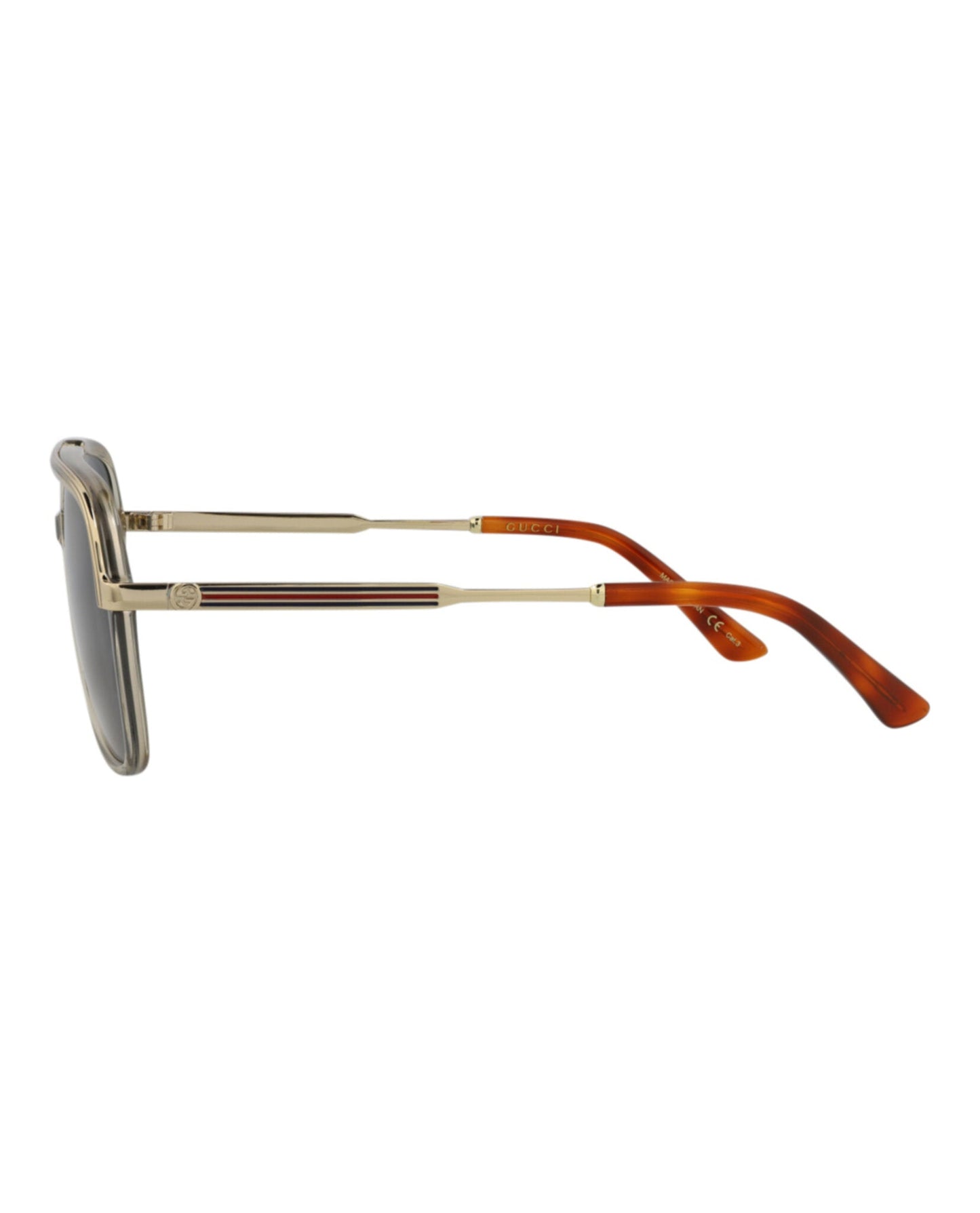 Aviator-Frame Acetate Sunglasses