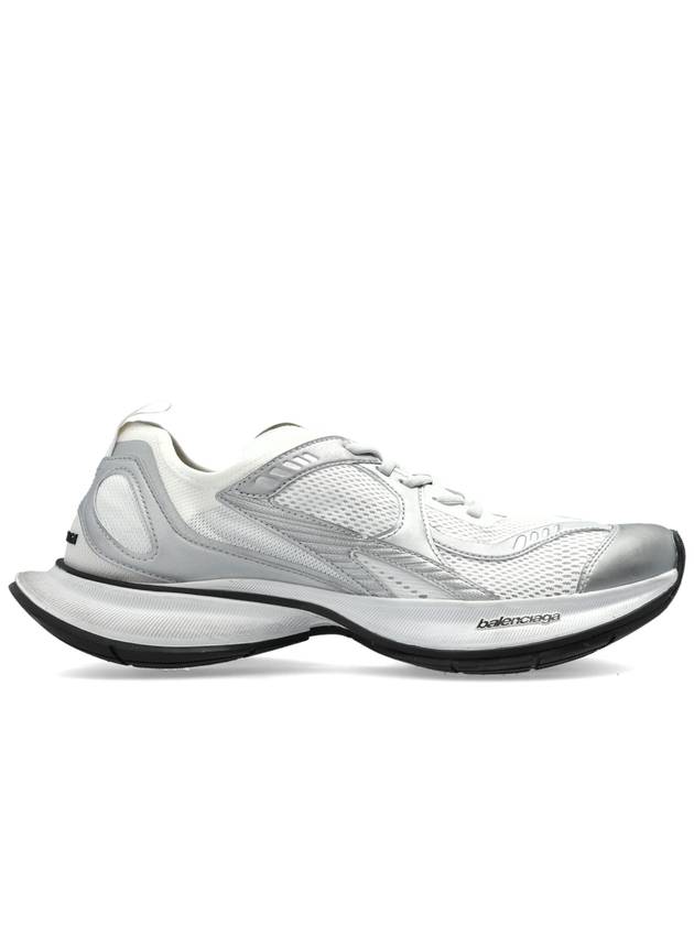 Balenciaga Circuit Low Top Sneakers White Silver
