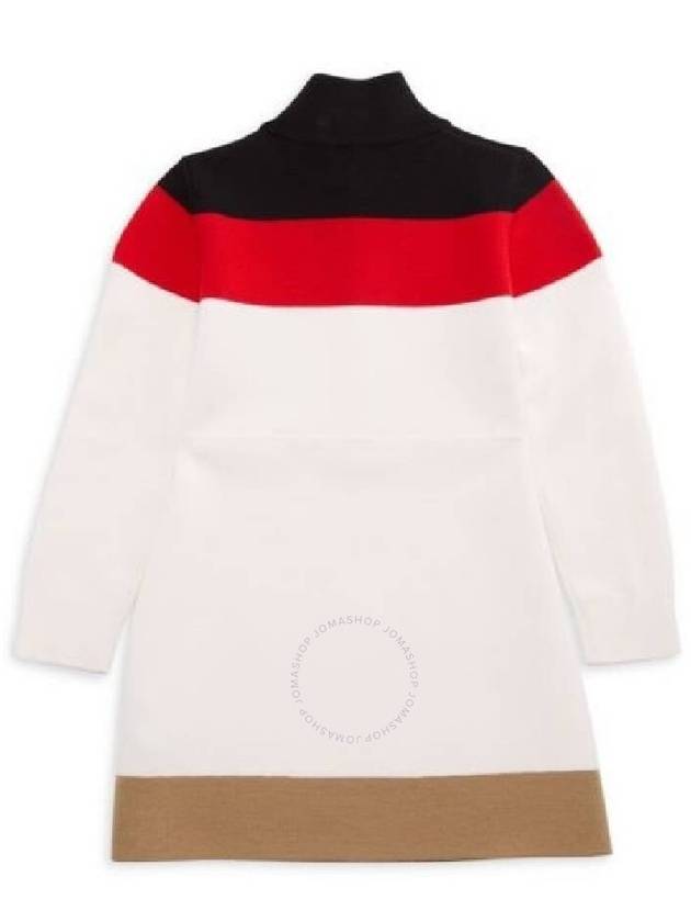 Burberry Burberry Girls Baile Icon Wool Blend Sweater Dress, Size 18M