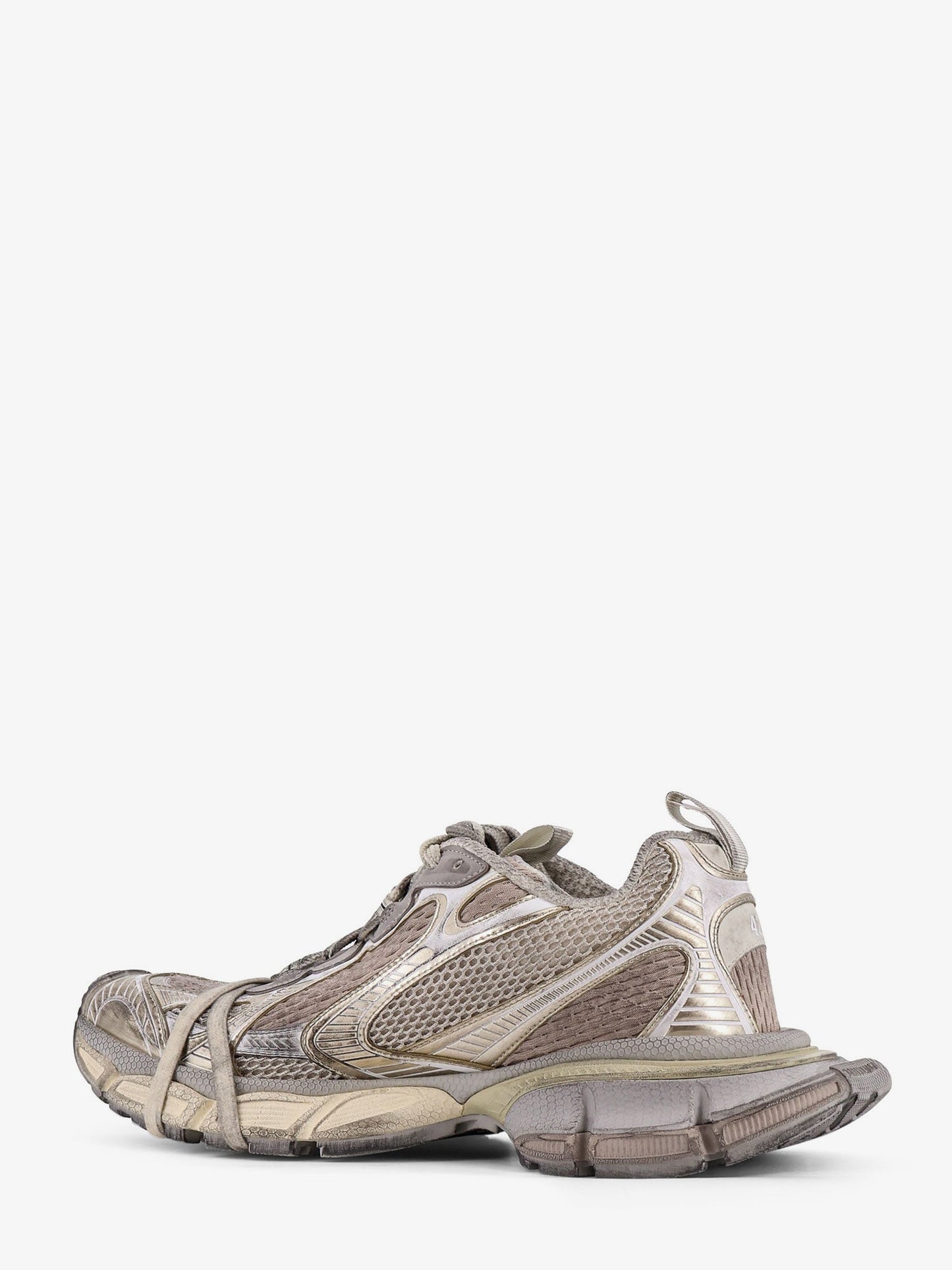 Balenciaga Men 3Xl Low-Top Mesh Sneakers