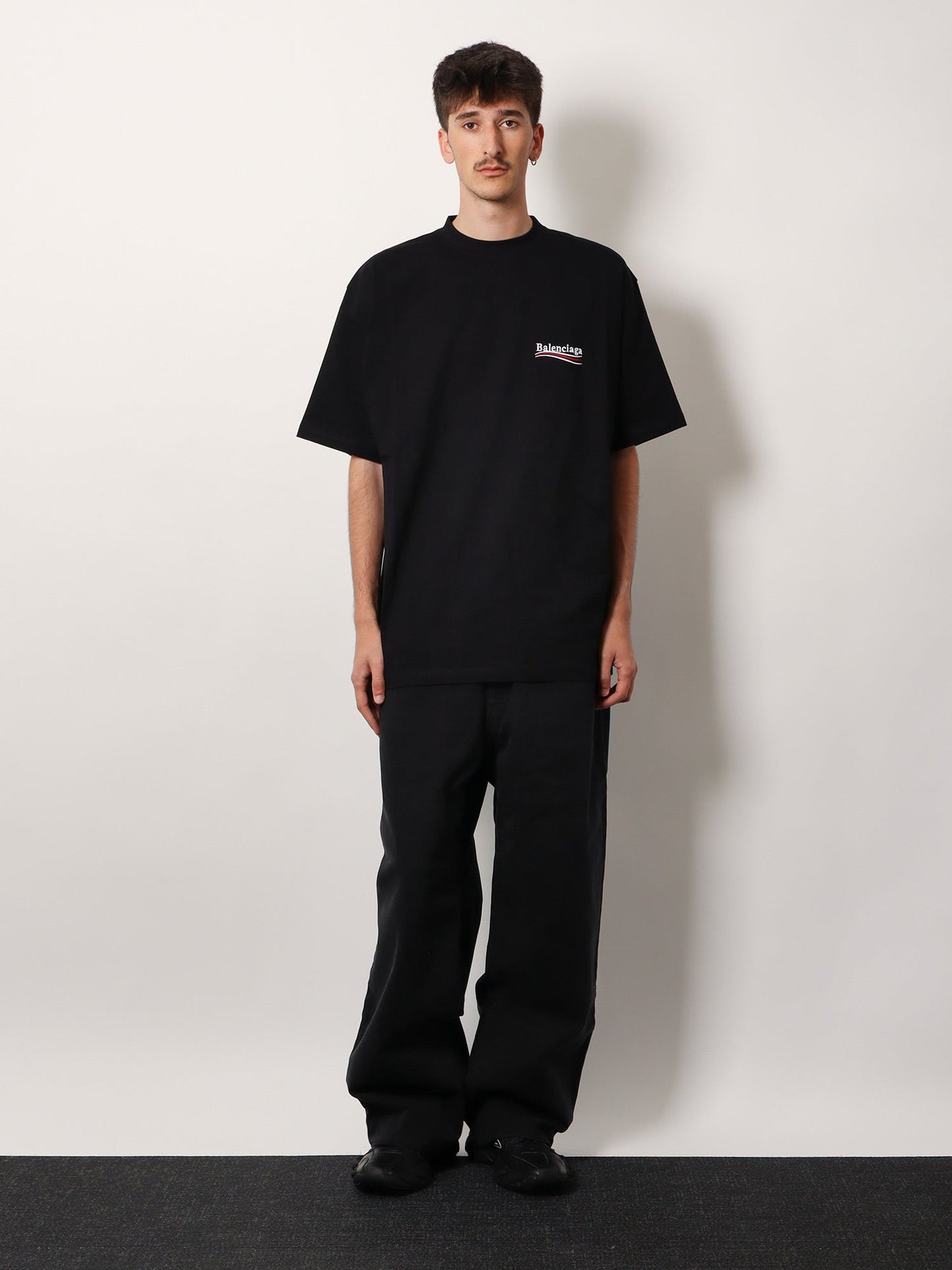 Balenciaga Men Baggy Denim Trousers