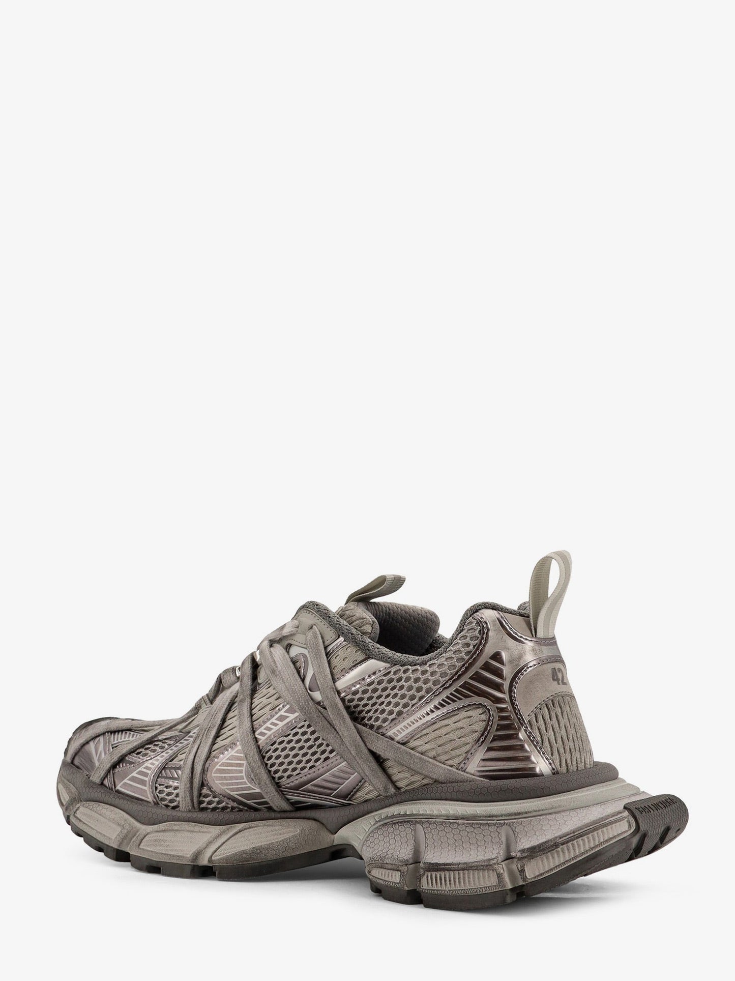 Balenciaga Men 3Xl Low Top Mesh Sneakers