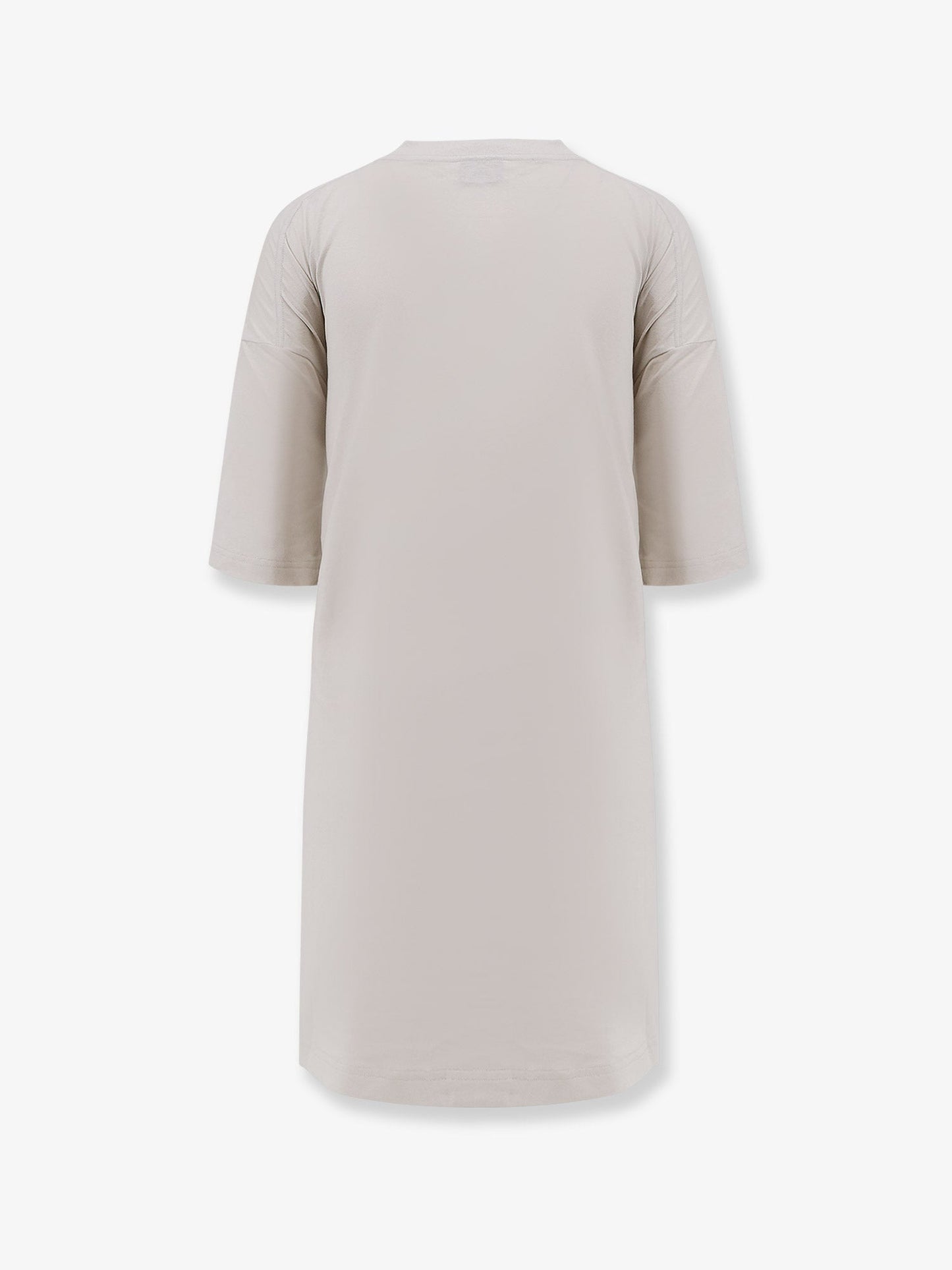 Balenciaga Women Cotton Jersey Semi Fitted Short Dress