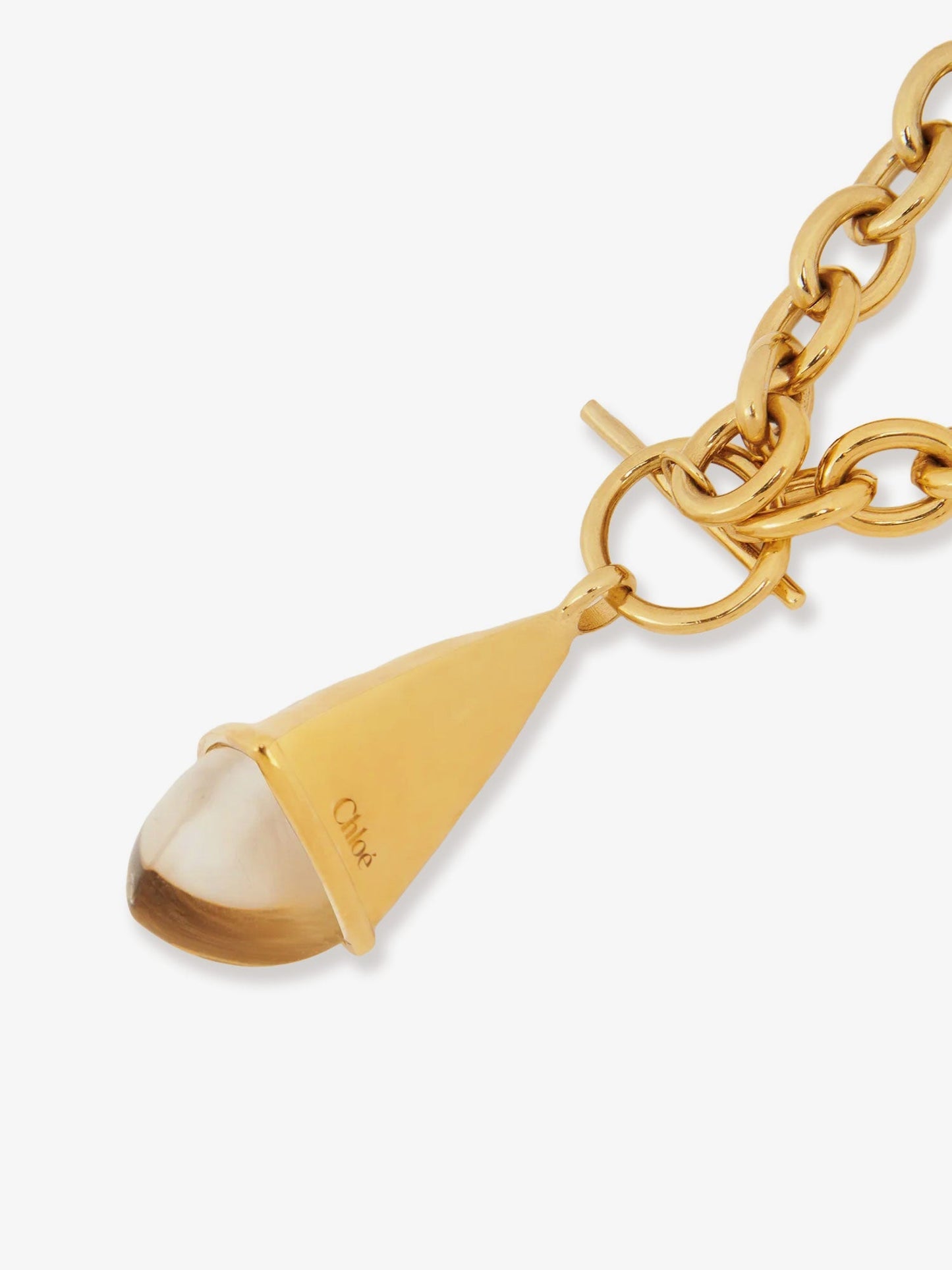 Chloe' Women Chloã© Prism Brass Necklace