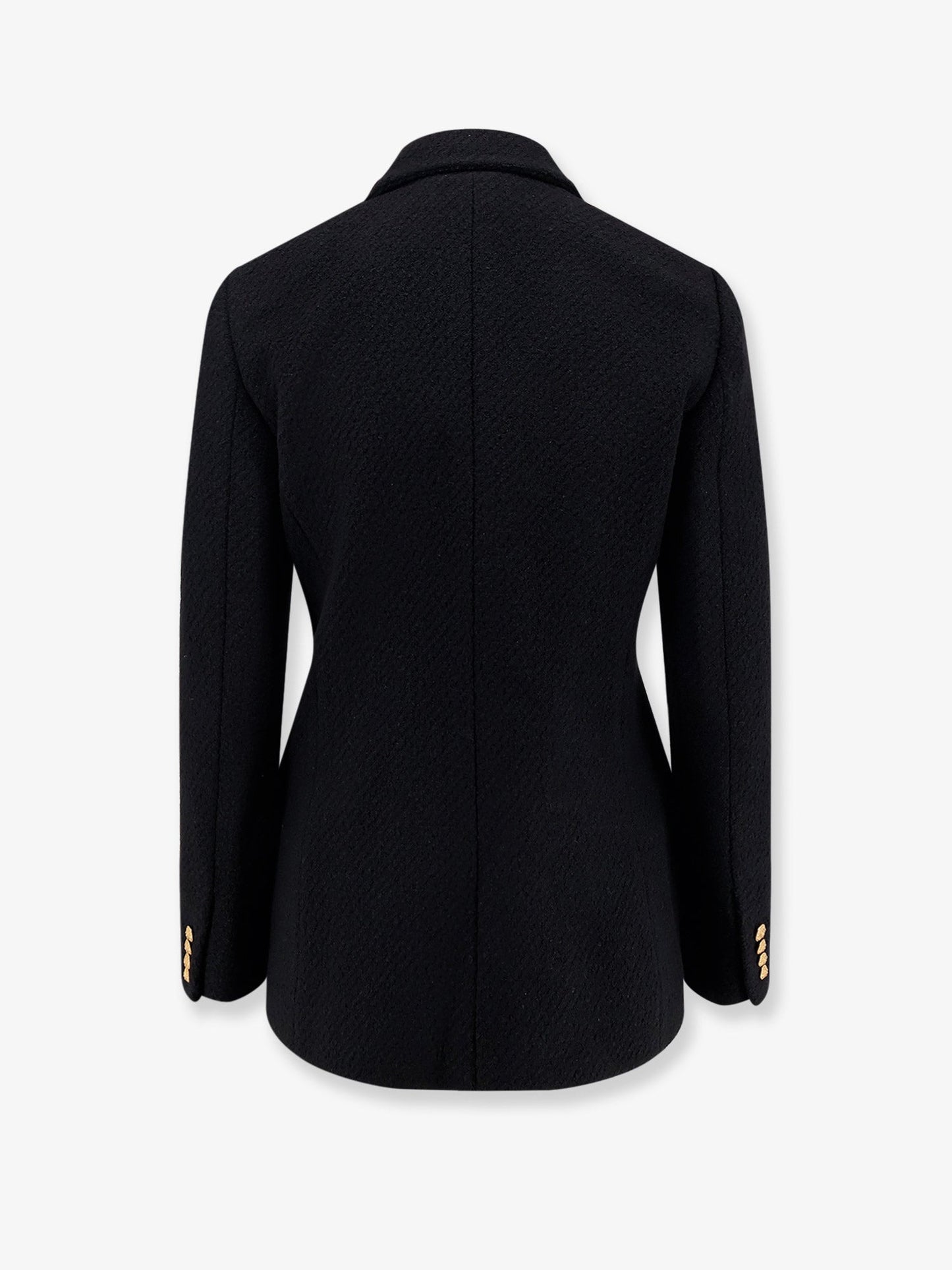 Chloe' Women Double-Breasted Virgin Wool Blend Blazer