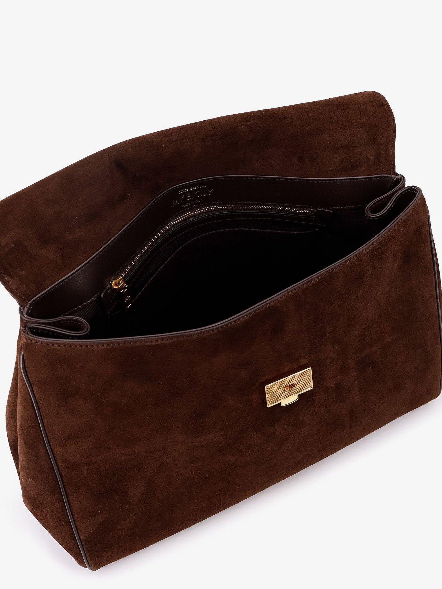 Dolce & Gabbana Women My Sicily Suede Shoulder Bag