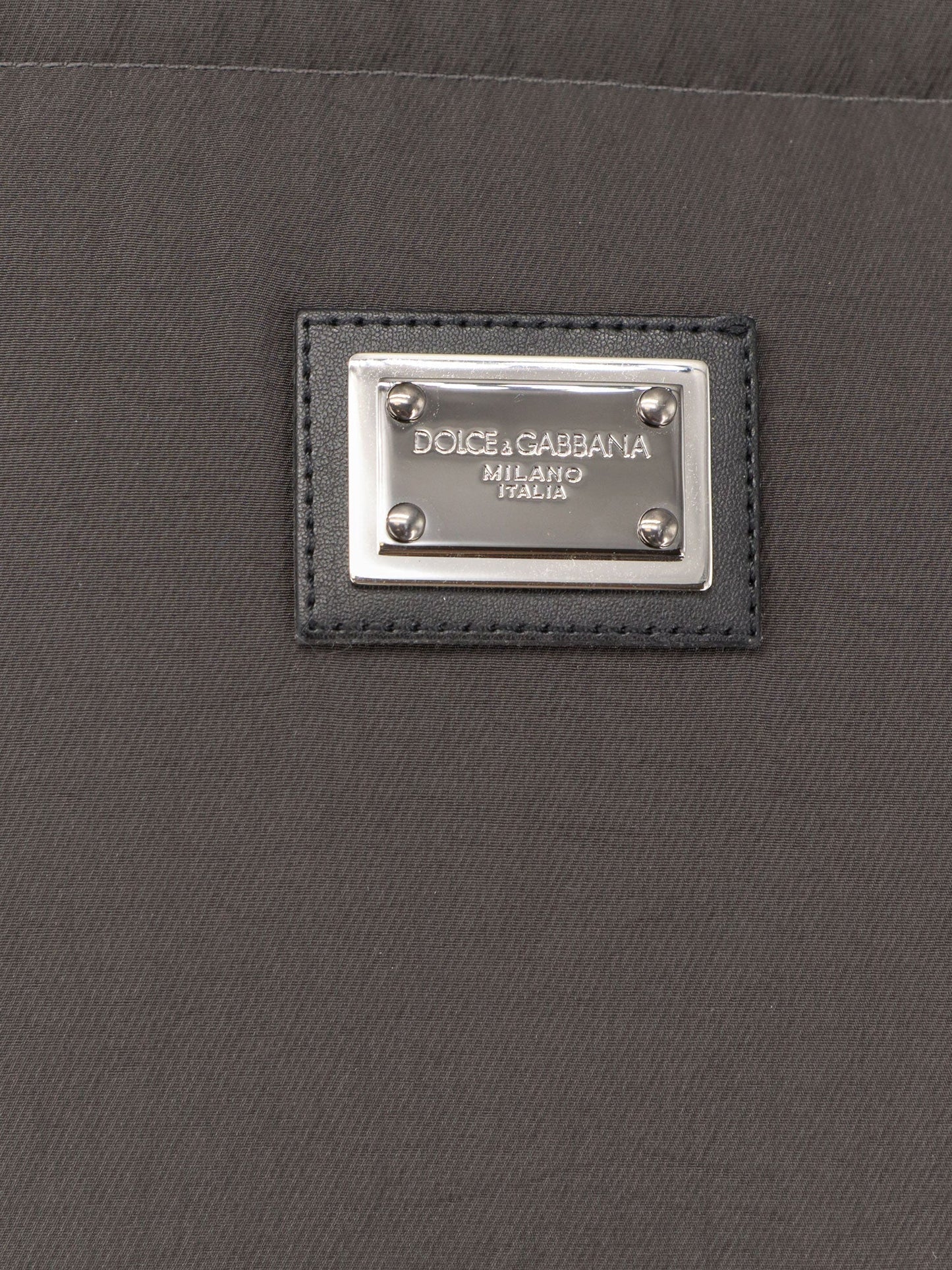 Dolce & Gabbana Men Nylon Hooded Down Jacket