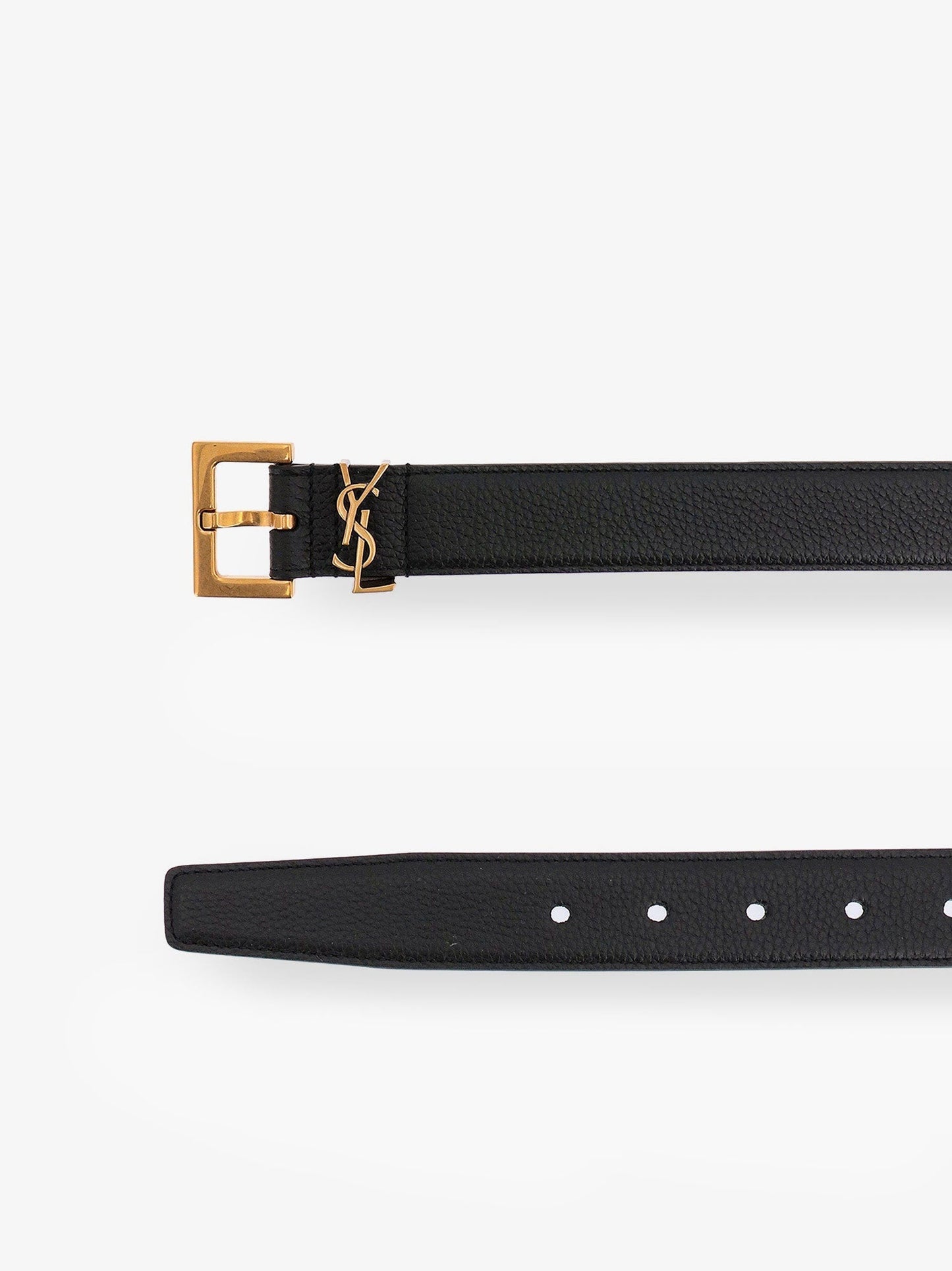 Saint Laurent Men Leather Belt
