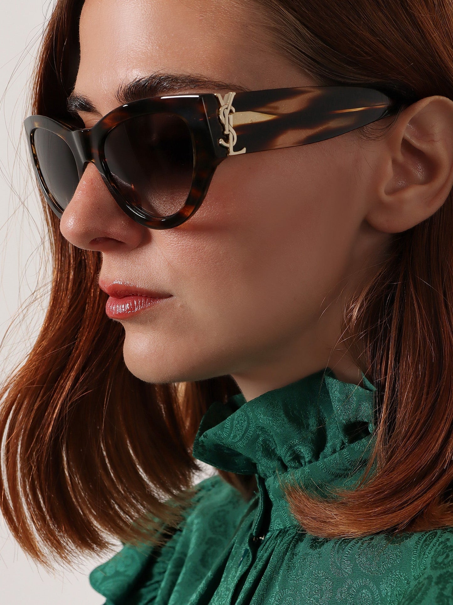Saint Laurent Women Acetate Sunglasses