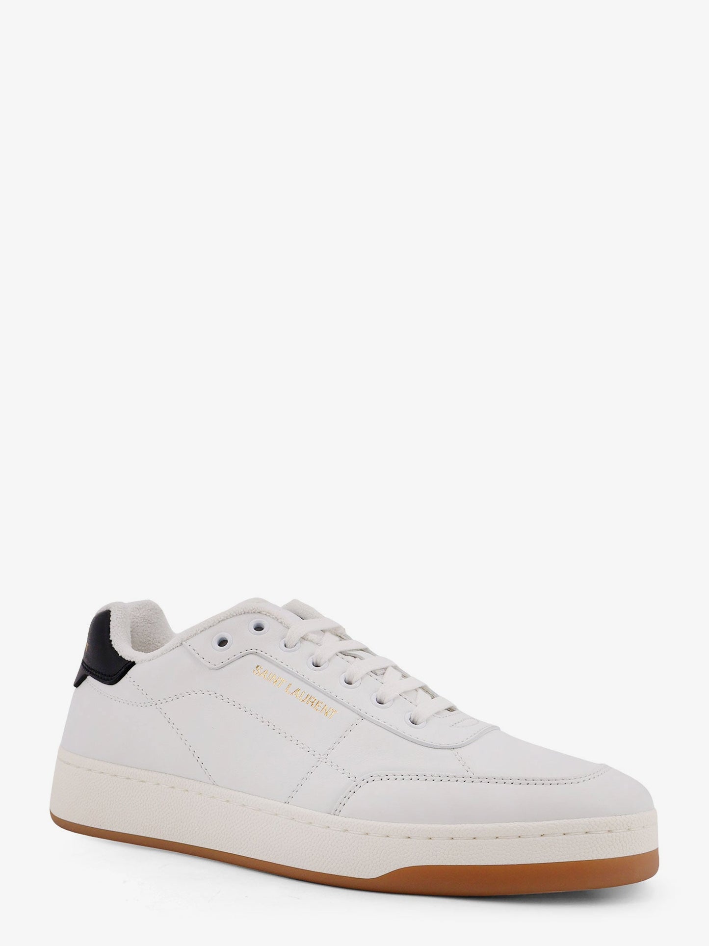 Saint Laurent Men Leather Sneakers