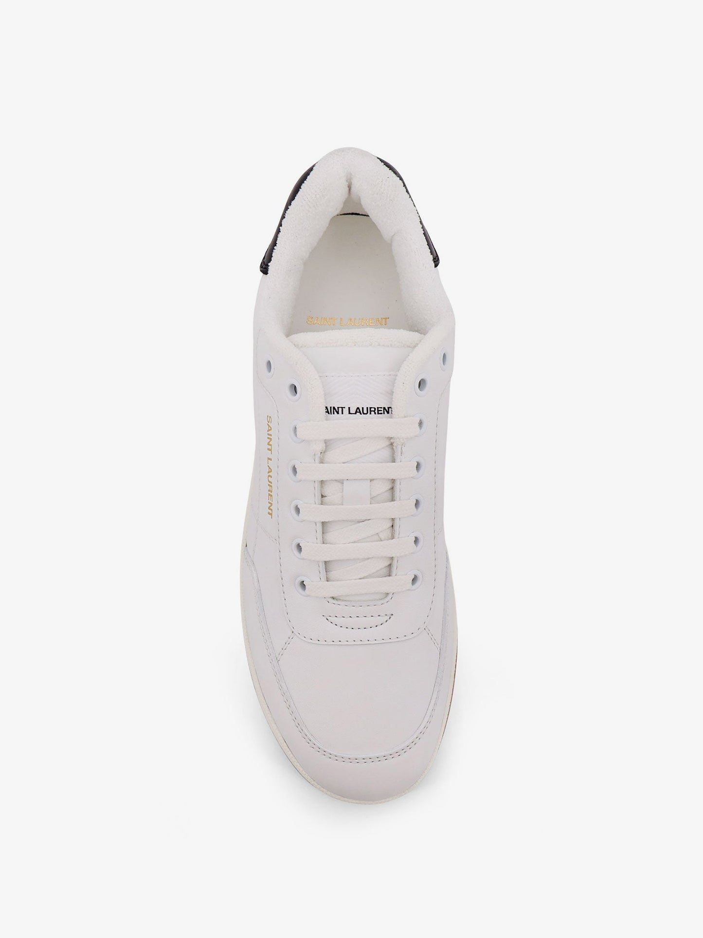 Saint Laurent Men Leather Sneakers