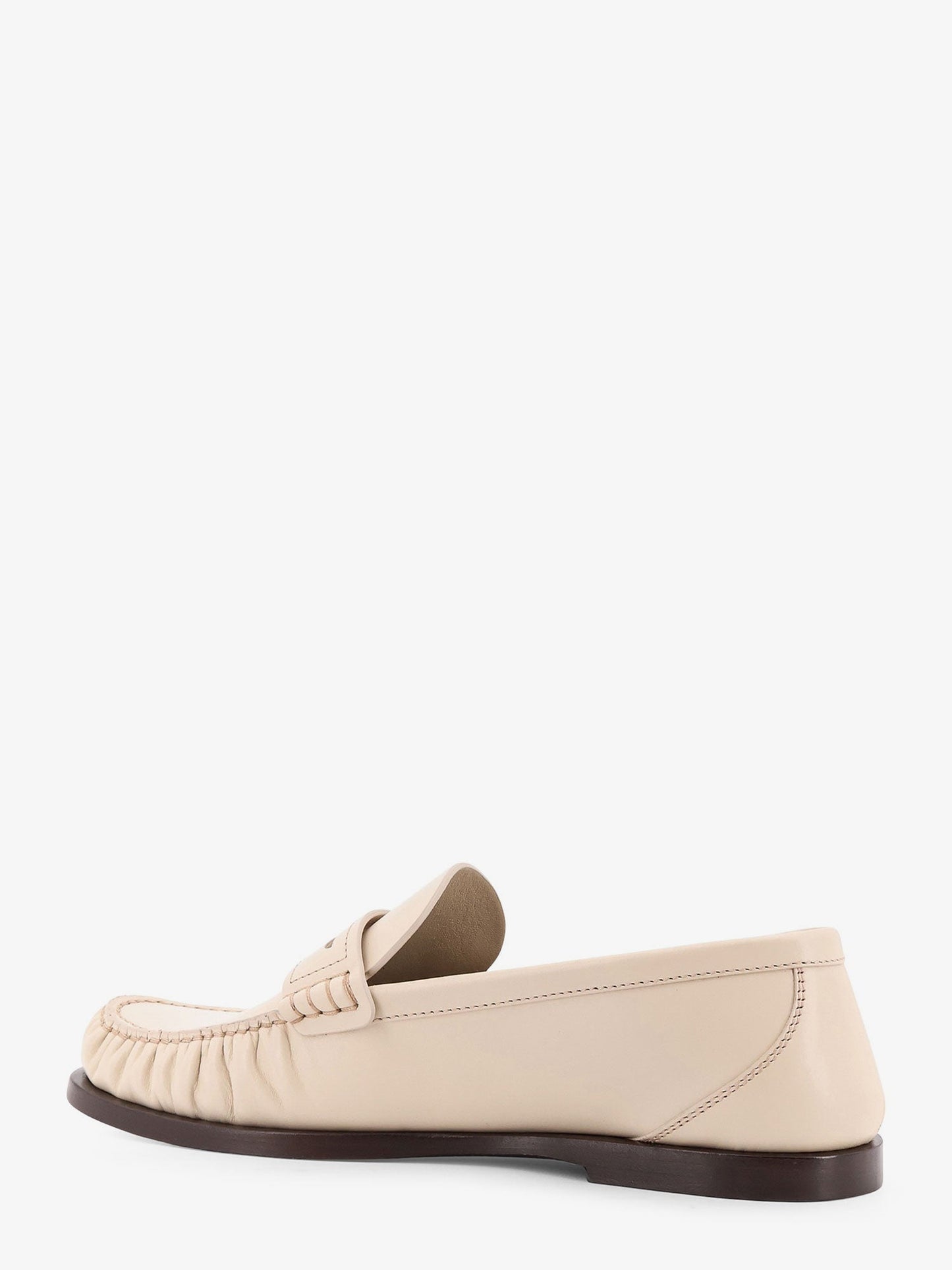 Saint Laurent Women Laurent 05 Moc Leather Loafers