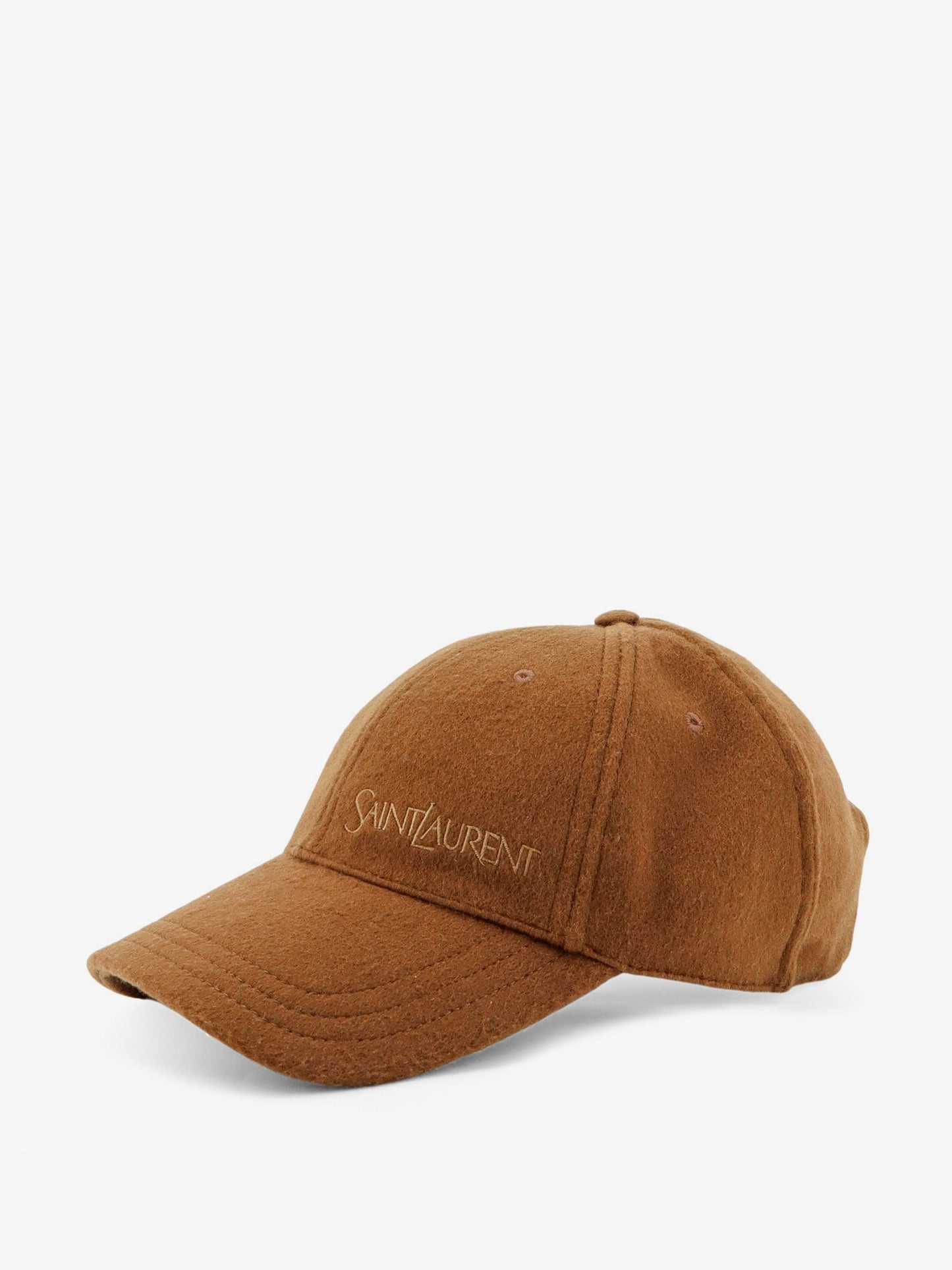 Saint Laurent Women Cashmere Baseball Hat